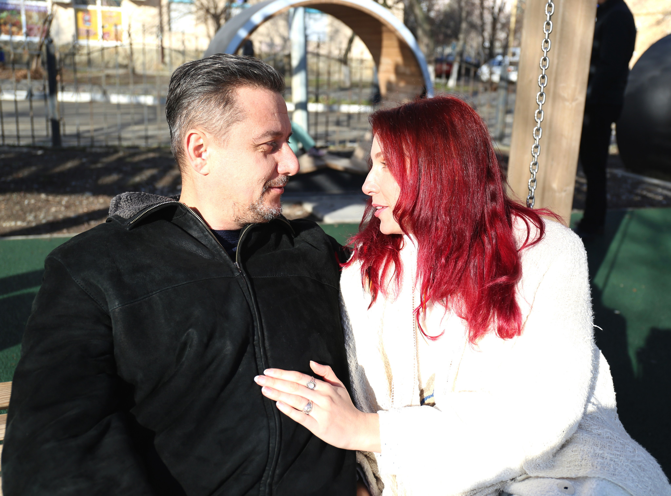 Оксана и Алексей. Семейный и детский фотограф Екатерина Черняева. Снимаю портреты, love story, фотопрогулки, работаю на улице, в кафе, студии, дома у клиента