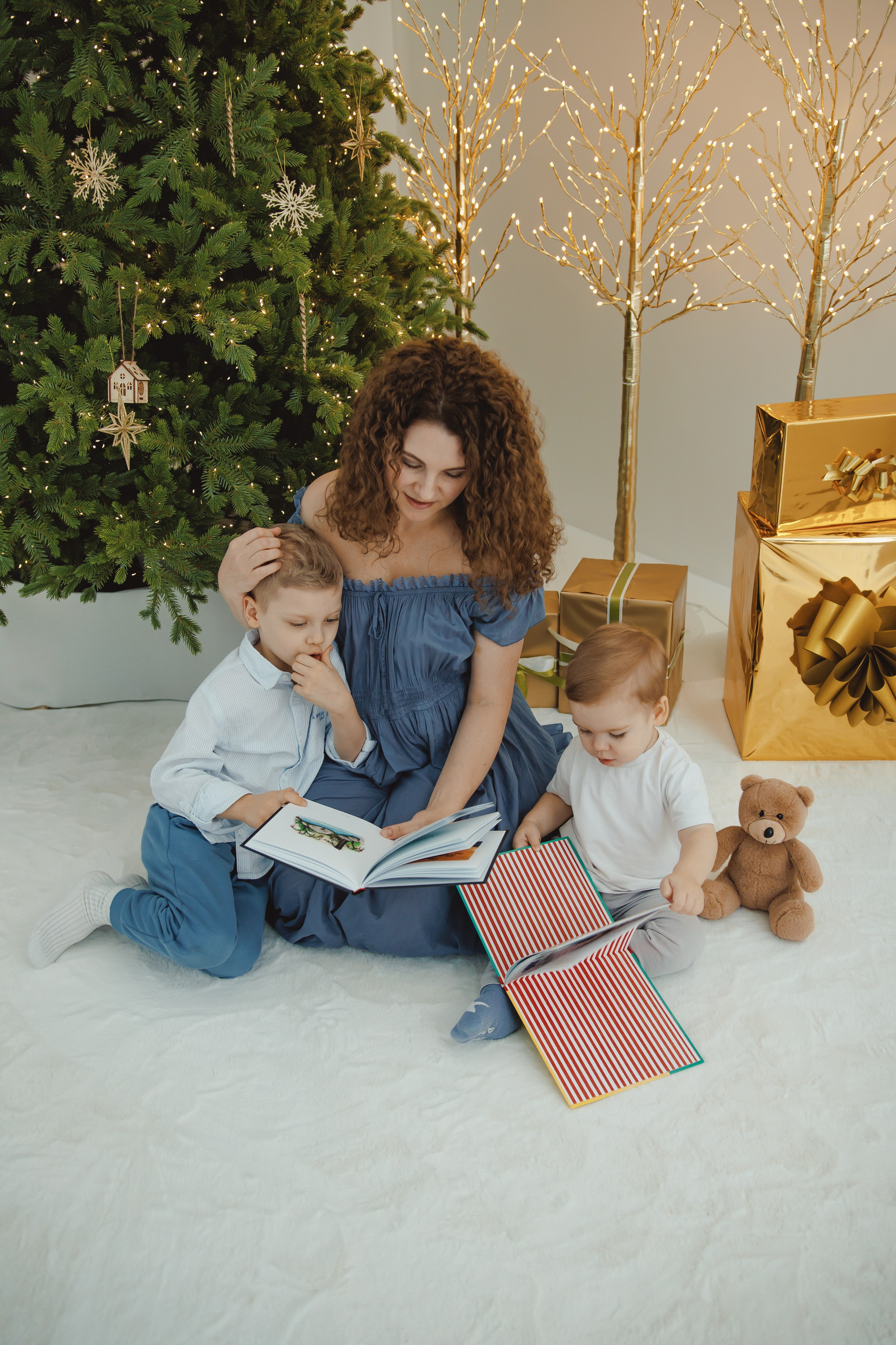 Семейная новогодняя. Диана фотограф в Краснодаре