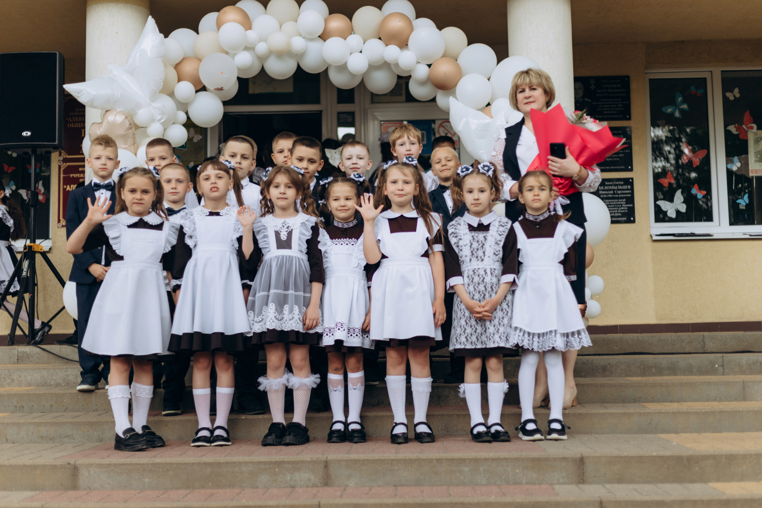 Школа 1 класс. Семейный фотограф в г. Белгороде Ангелина Прокопенко