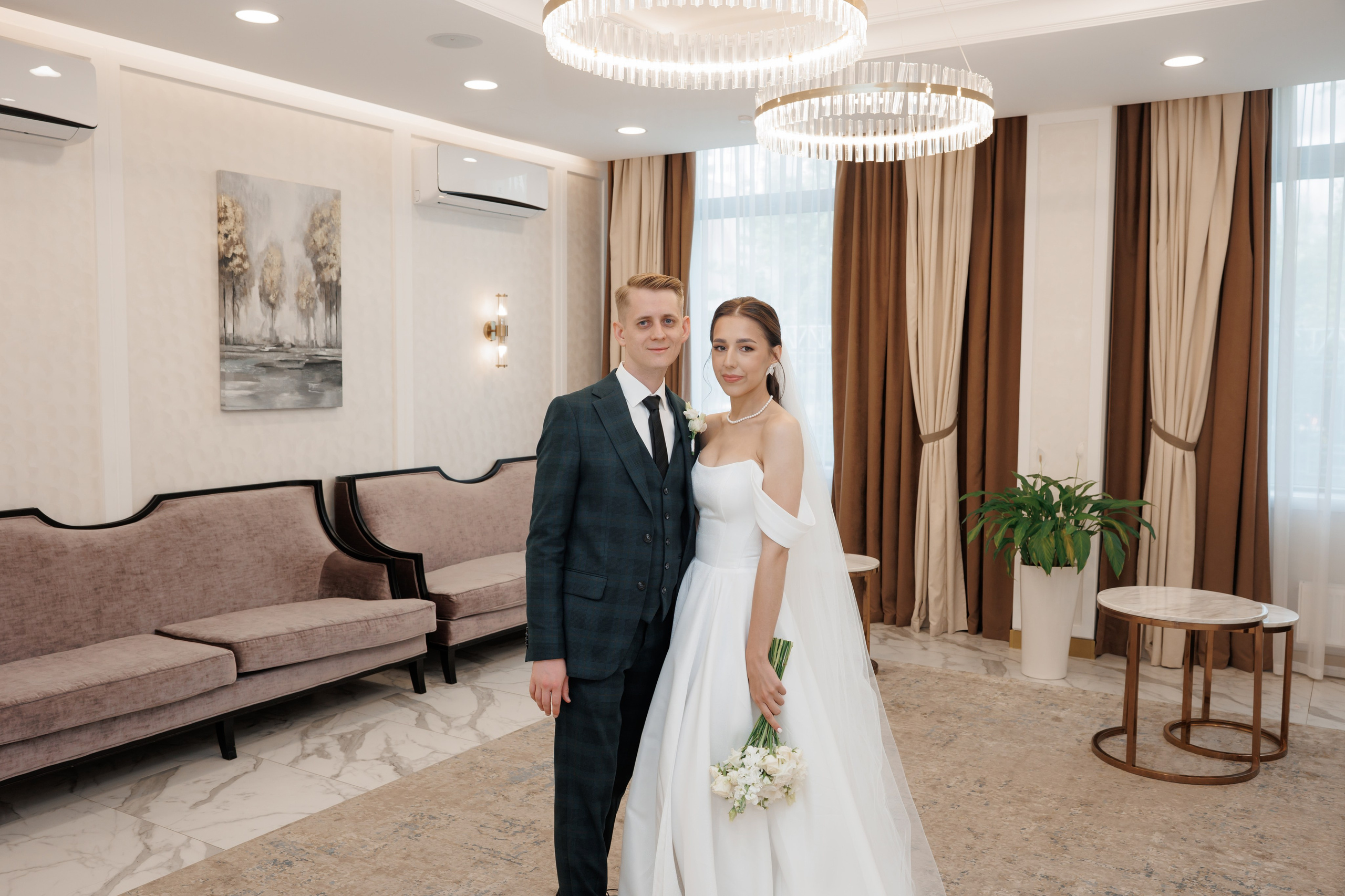 Регистрация в отеле Fish Point, ЗАГС Бутово, прогулка в Остафьево. Свадебный и репортажный фотограф (Москва, Королев и другие)