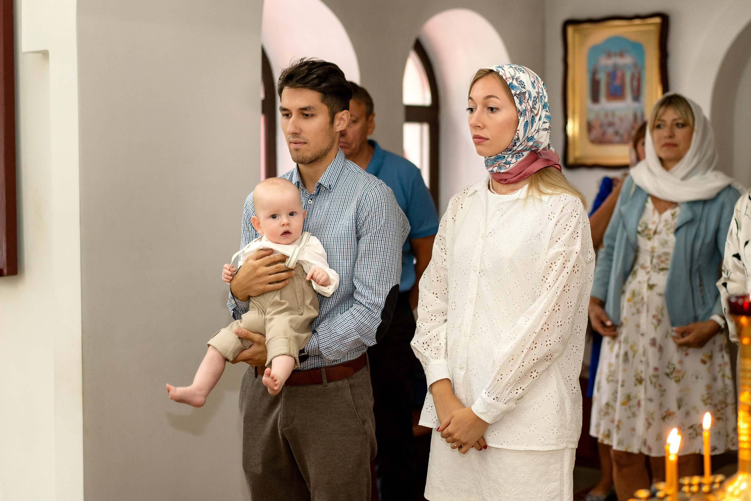 Крещение Бориса. Семейный и свадебный фотограф Минск, Беларусь Анна Орловская