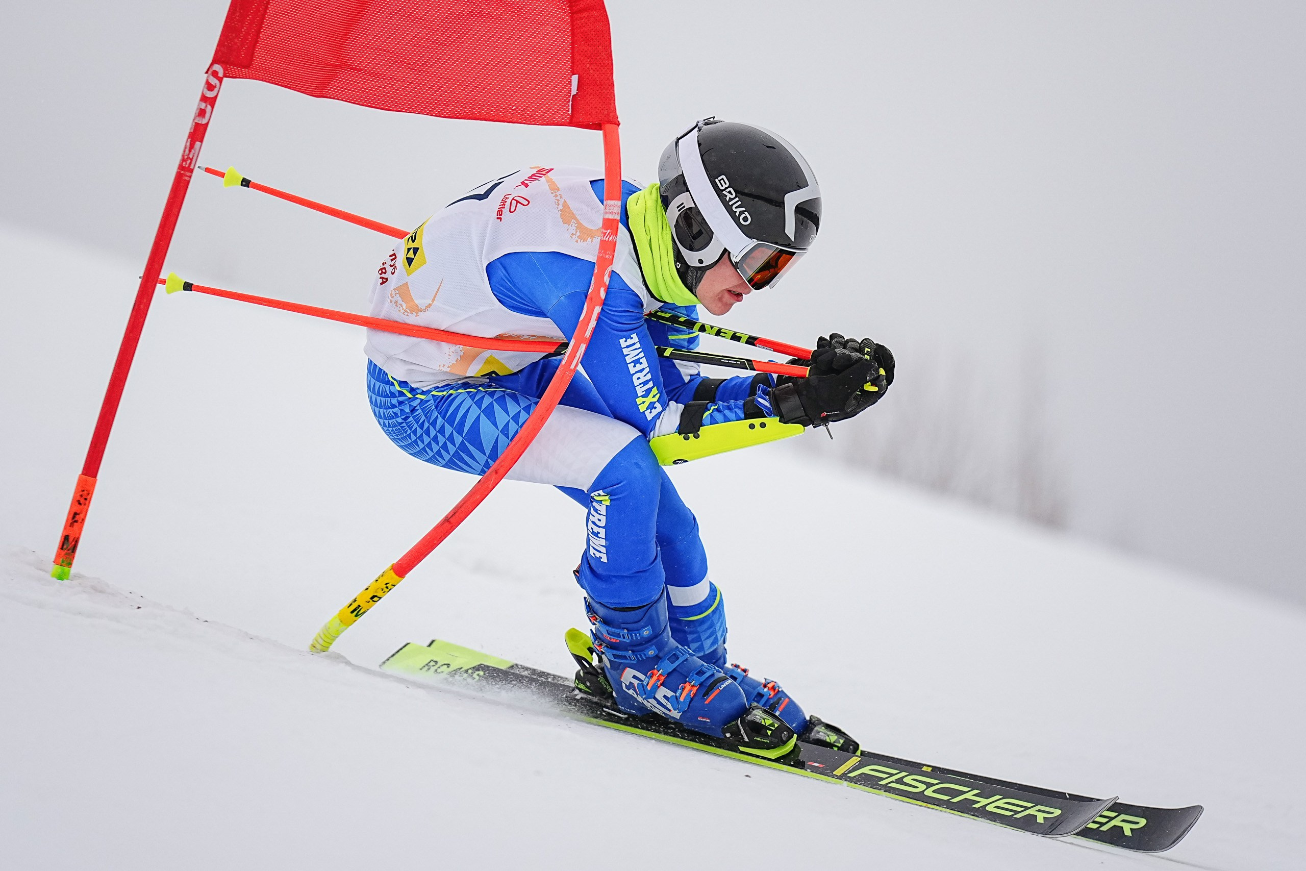 Горные лыжи. Первенство Центрального Федерального Округа. GS U16 Шуколово. Фотограф Студитский Евгений