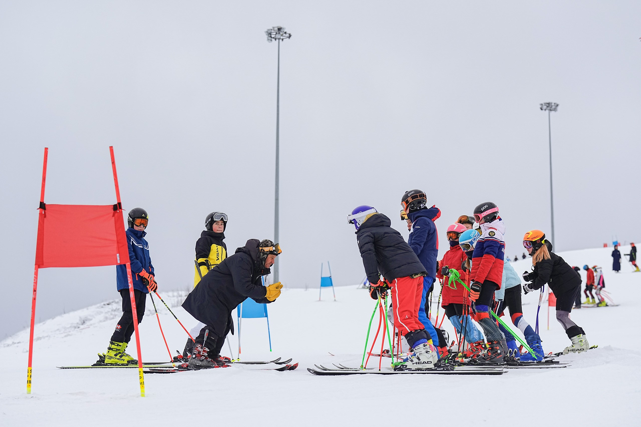 Горные лыжи. Первенство Центрального Федерального Округа. GS U16 Шуколово. Фотограф Студитский Евгений