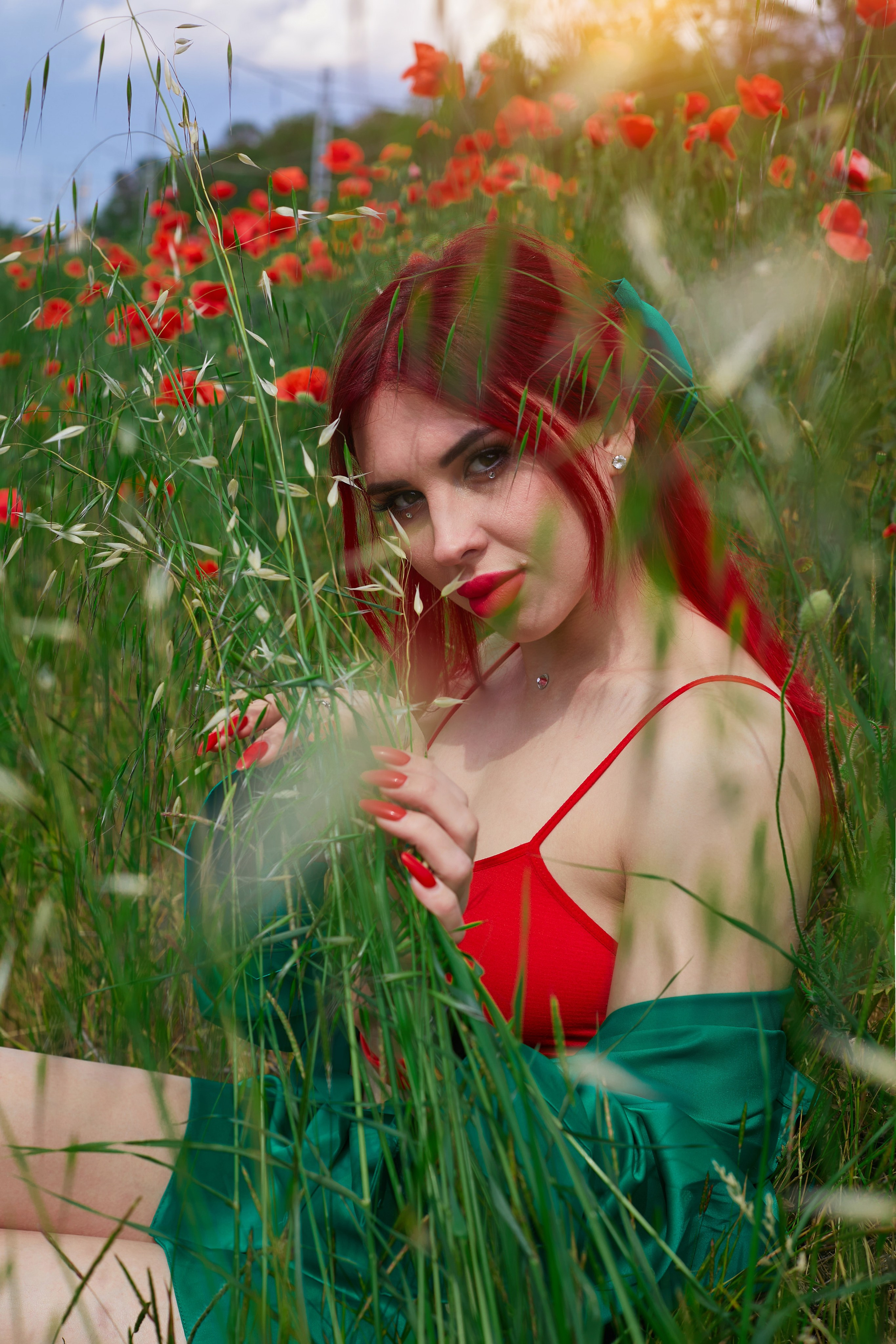 «Картина с маками». Свадебный и креативный фотограф в ЮФО и МСК