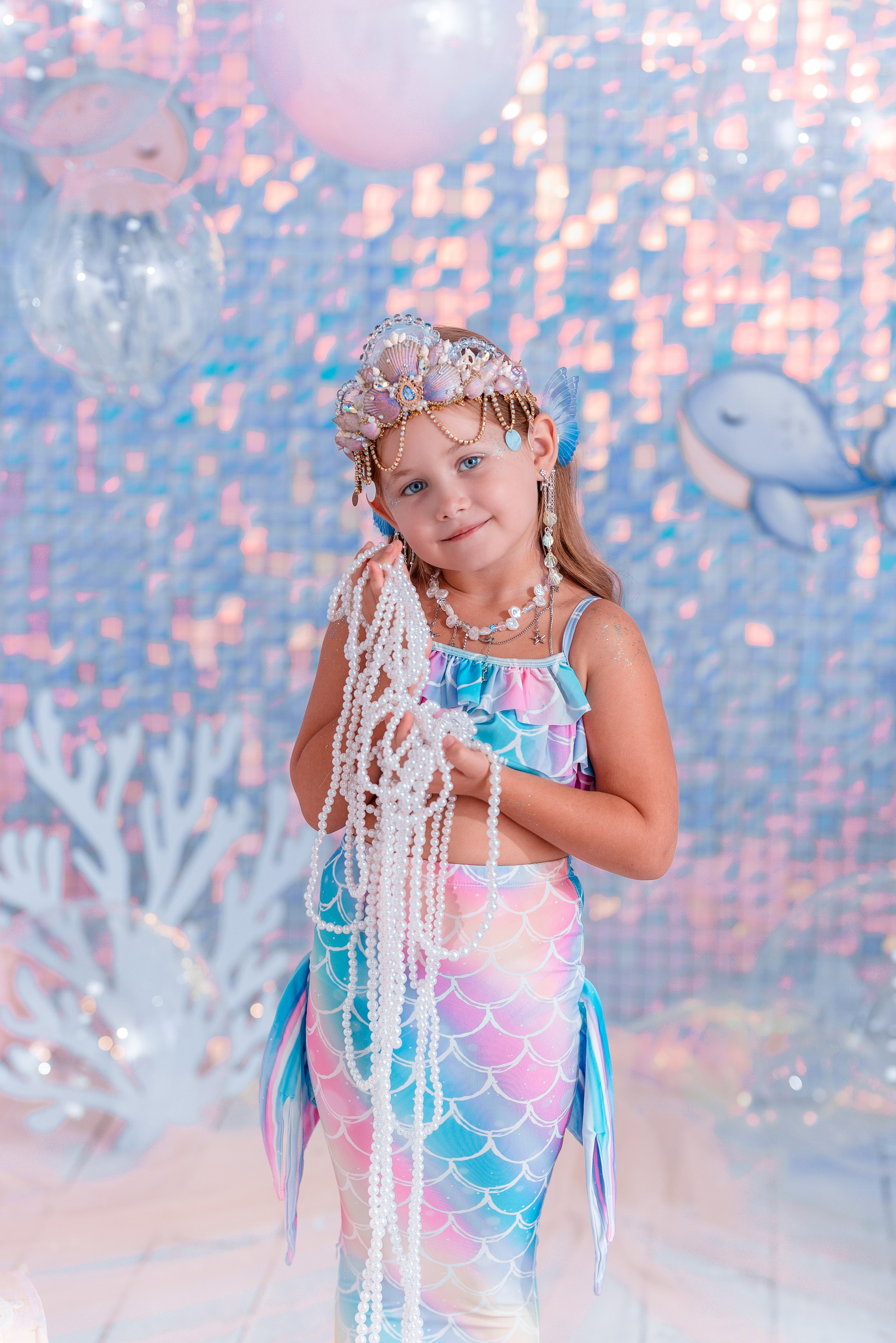 Детский фотопроект «Русалочка» в Сочи. Детский студийный фотограф Сочи