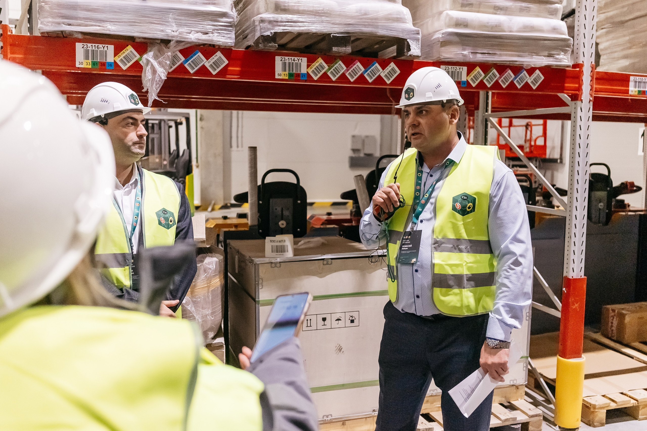 Открытие распределительного центра «Пятёрочки» и «Чижик» в городе Кемерово. Фотограф Кемерово | Сергей