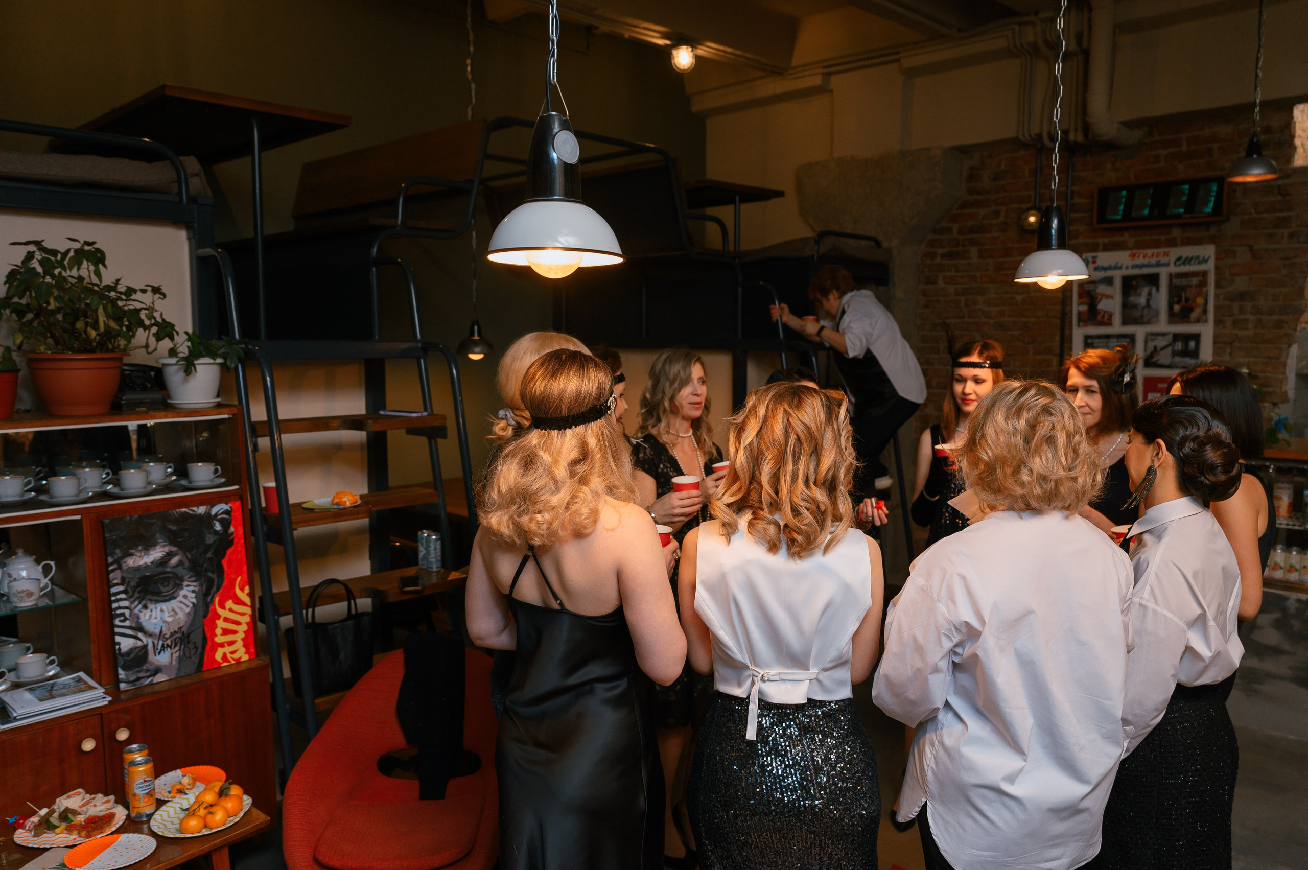 Корпоратив школы танцев в стиле «Мафия». Wedding and family photographer USA