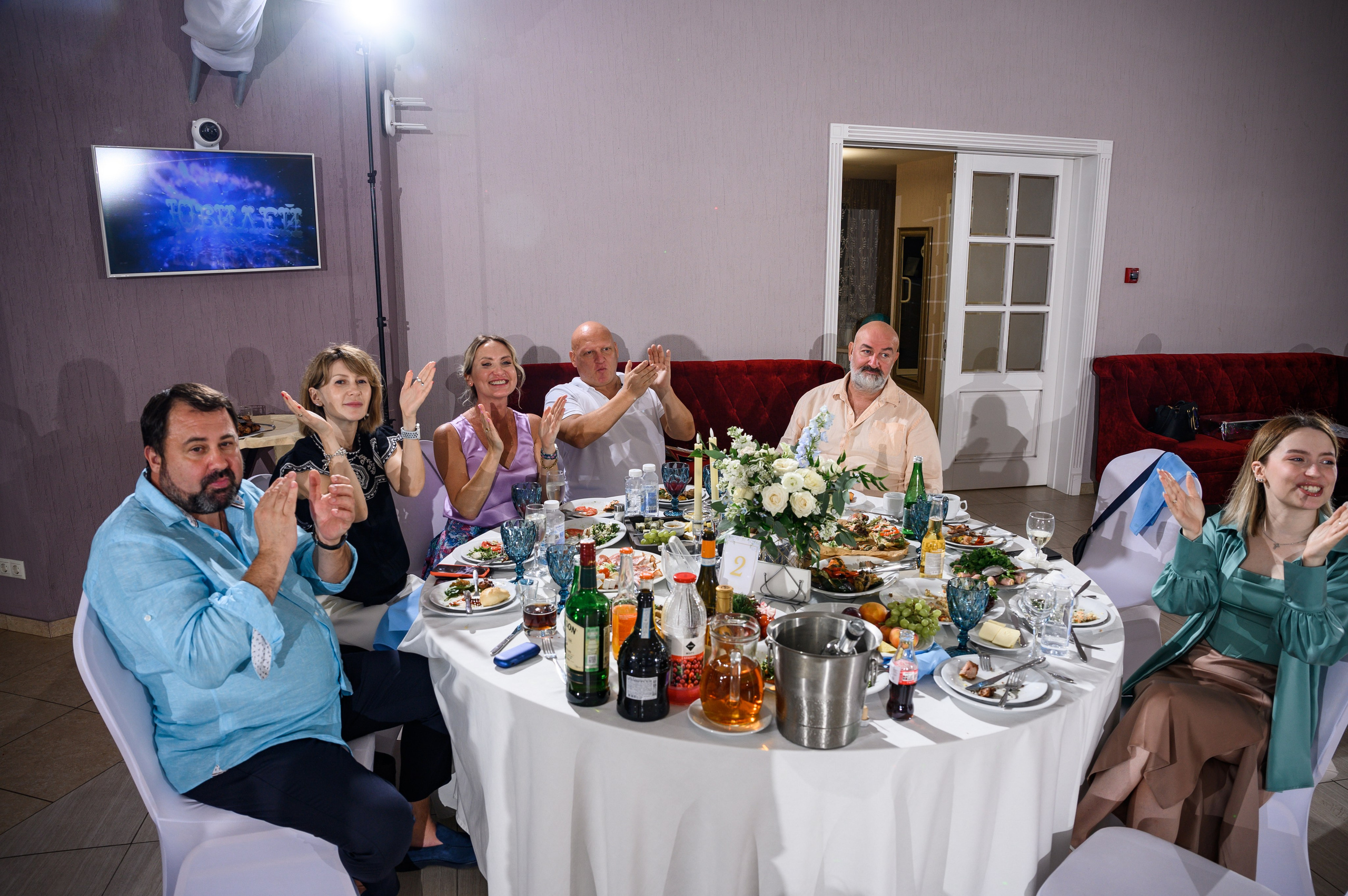 День рождения ресторан Кутузов. Свадебный фотограф Москва Юрий Кульман