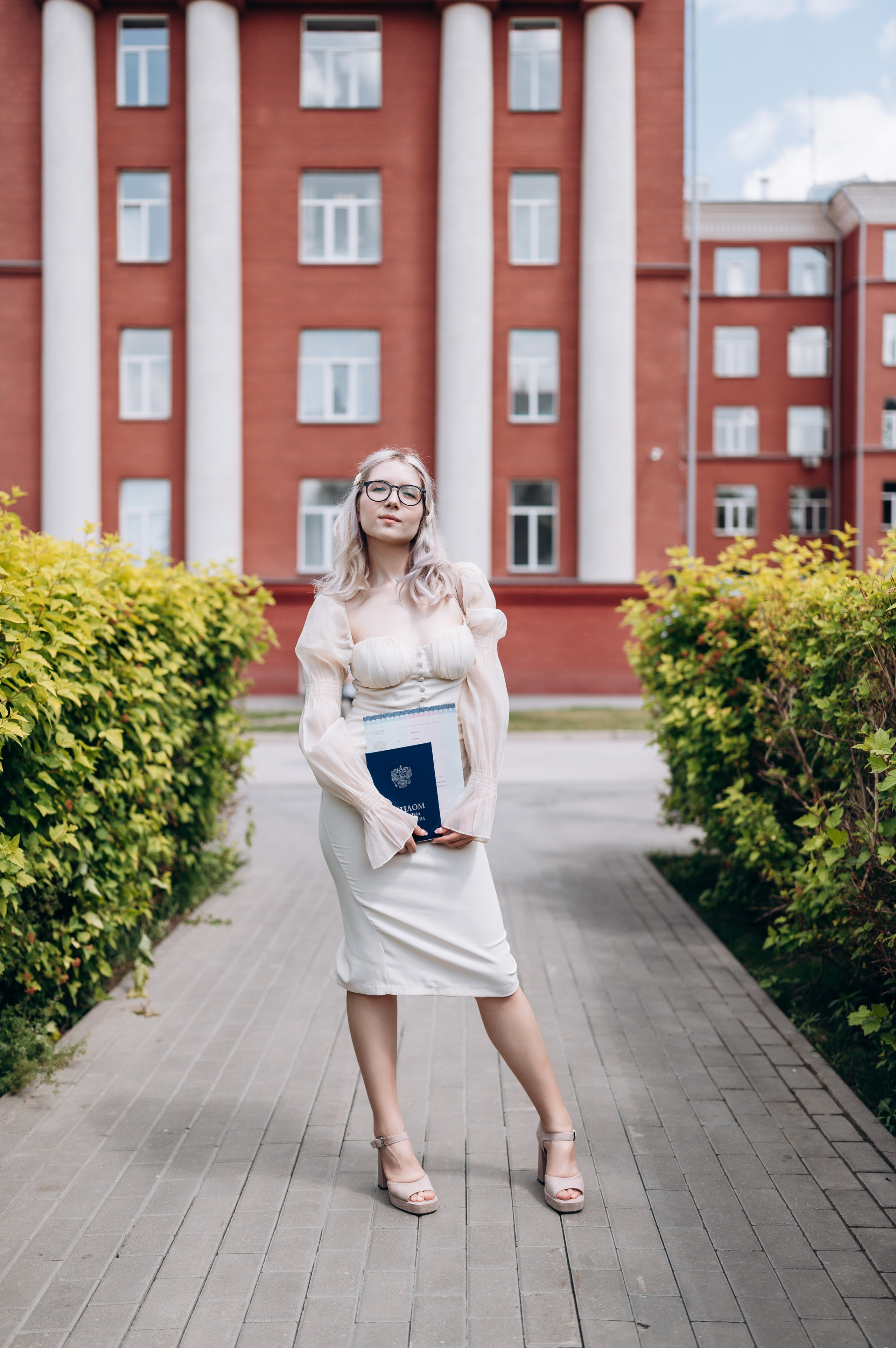 День получения диплома. Фотограф в Новосибирске