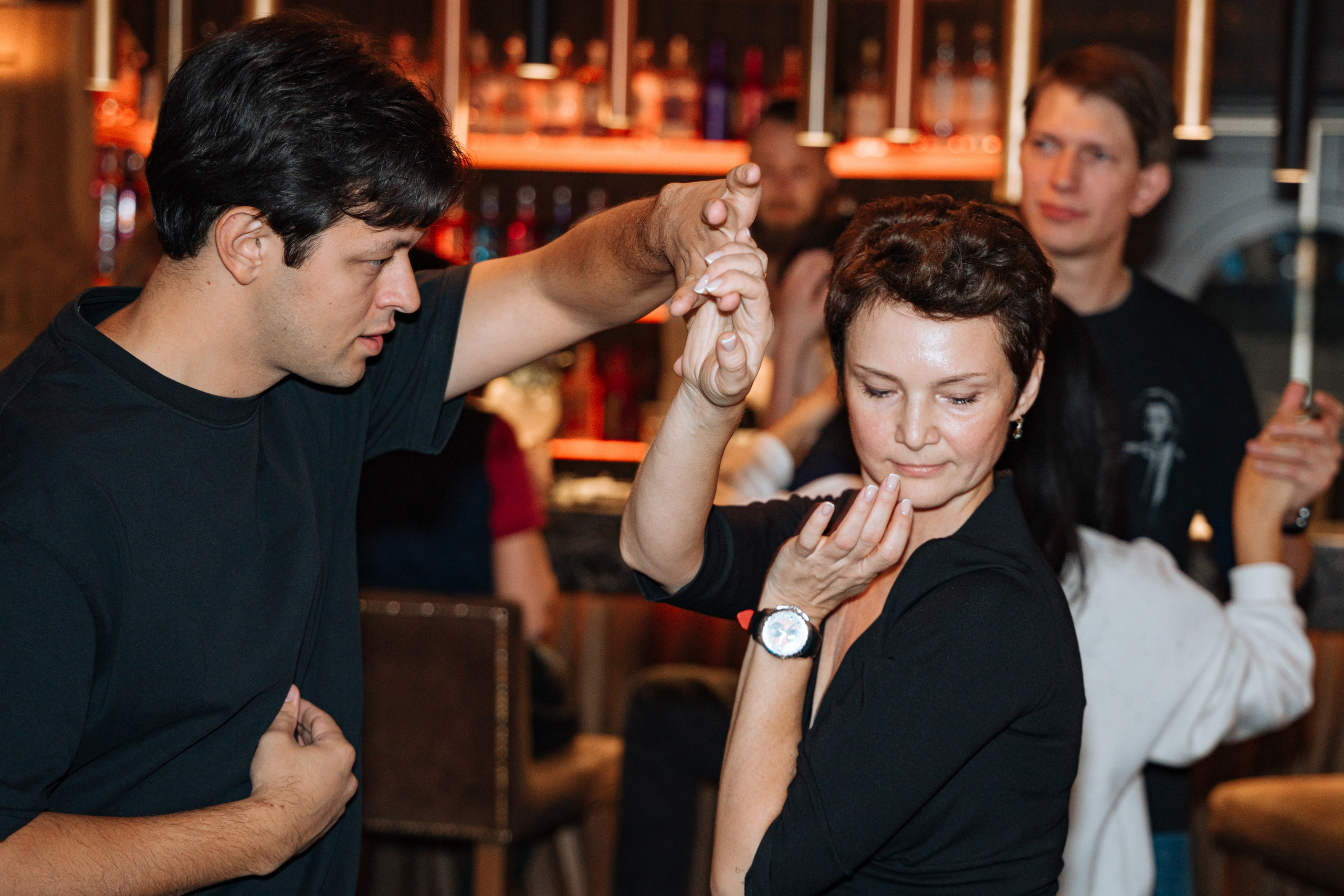 Вечеринка Андрэ, бачата, Джинотека. Портретный фотограф в Санкт-Петербурге Дмитриева Наталия