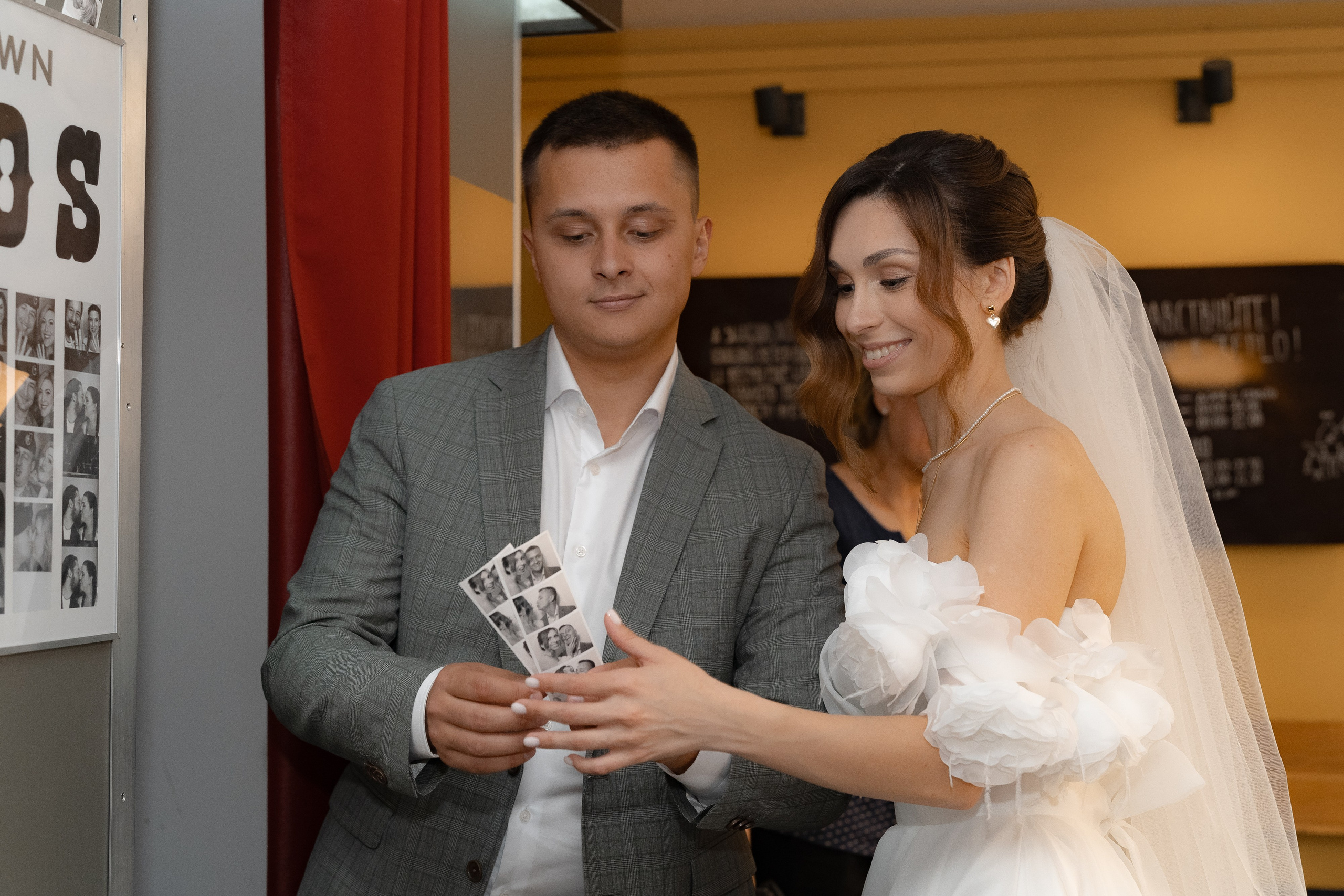 Прогулка перед церемонией в центре Петербурга