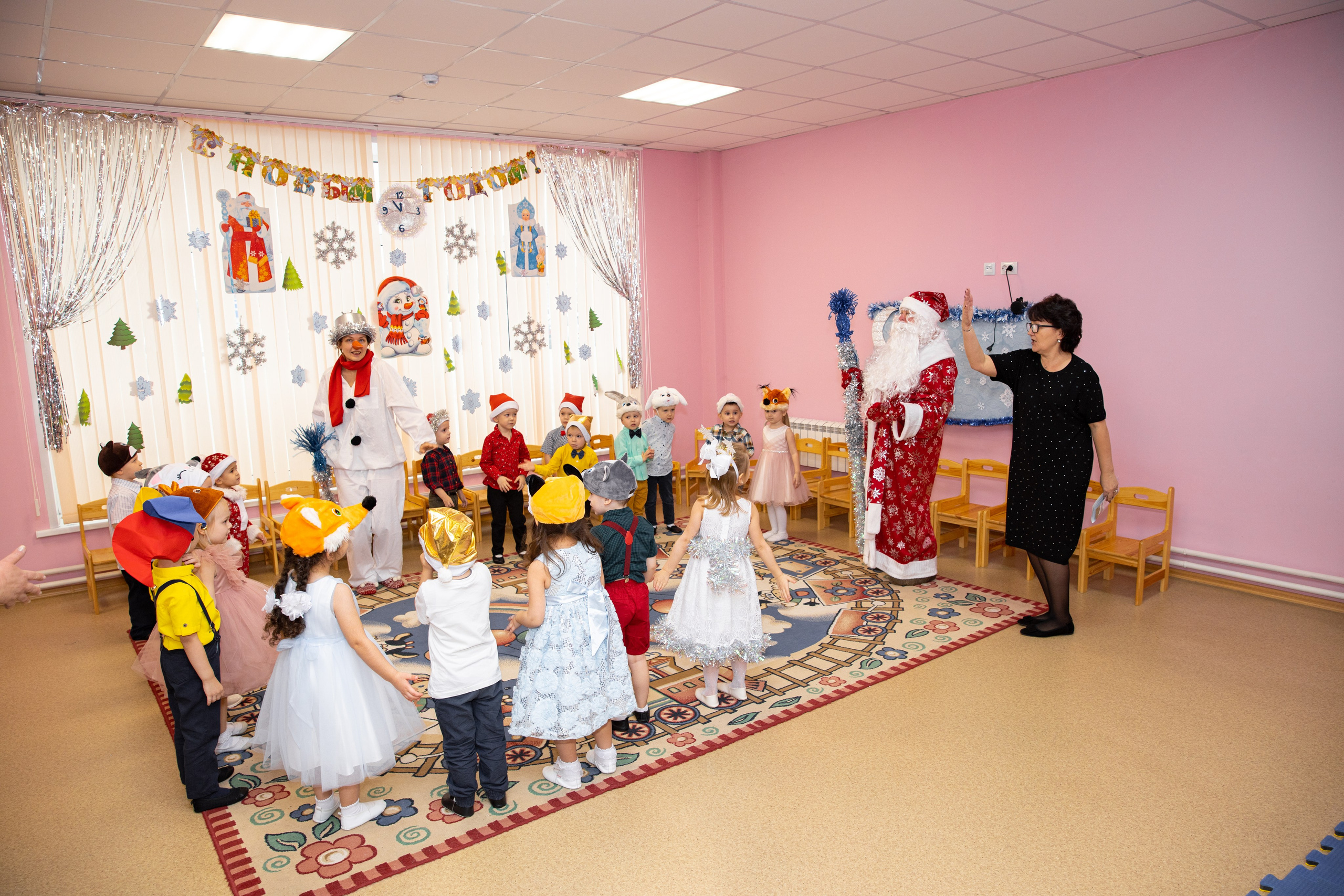 Новогодний утренник Полисадик. Фотограф в Железнодорожном и Балашихе