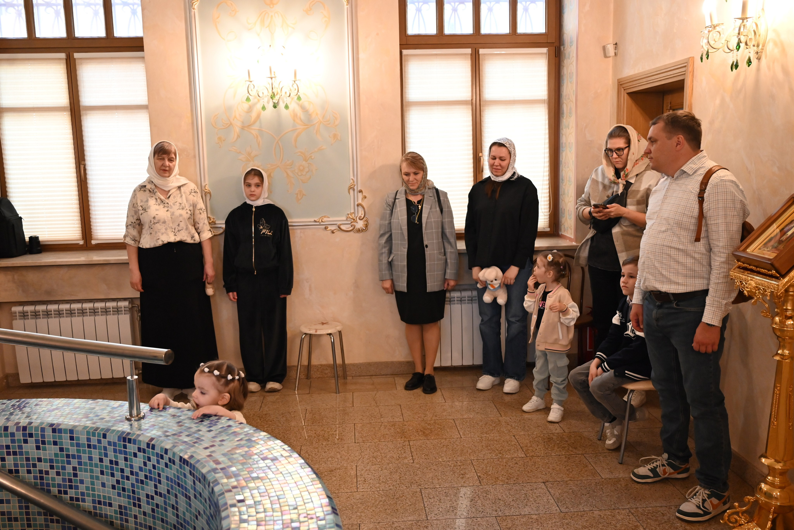 Крещение 7 мая. Семейный и детский фотограф Москва