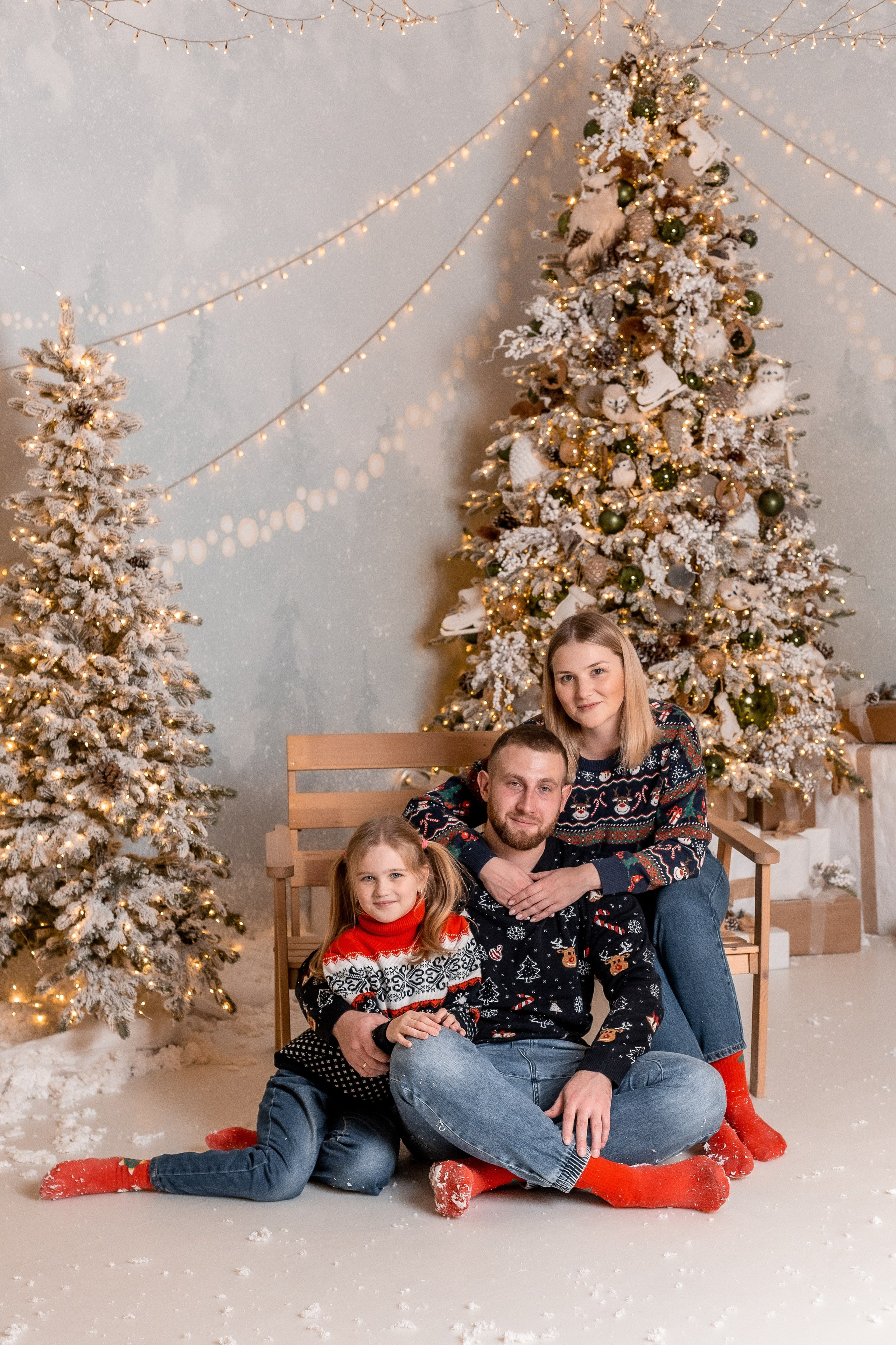 Новый год в Сказочном зале. Фотограф на первый годик, семейный и детский фотограф в Новосибирске