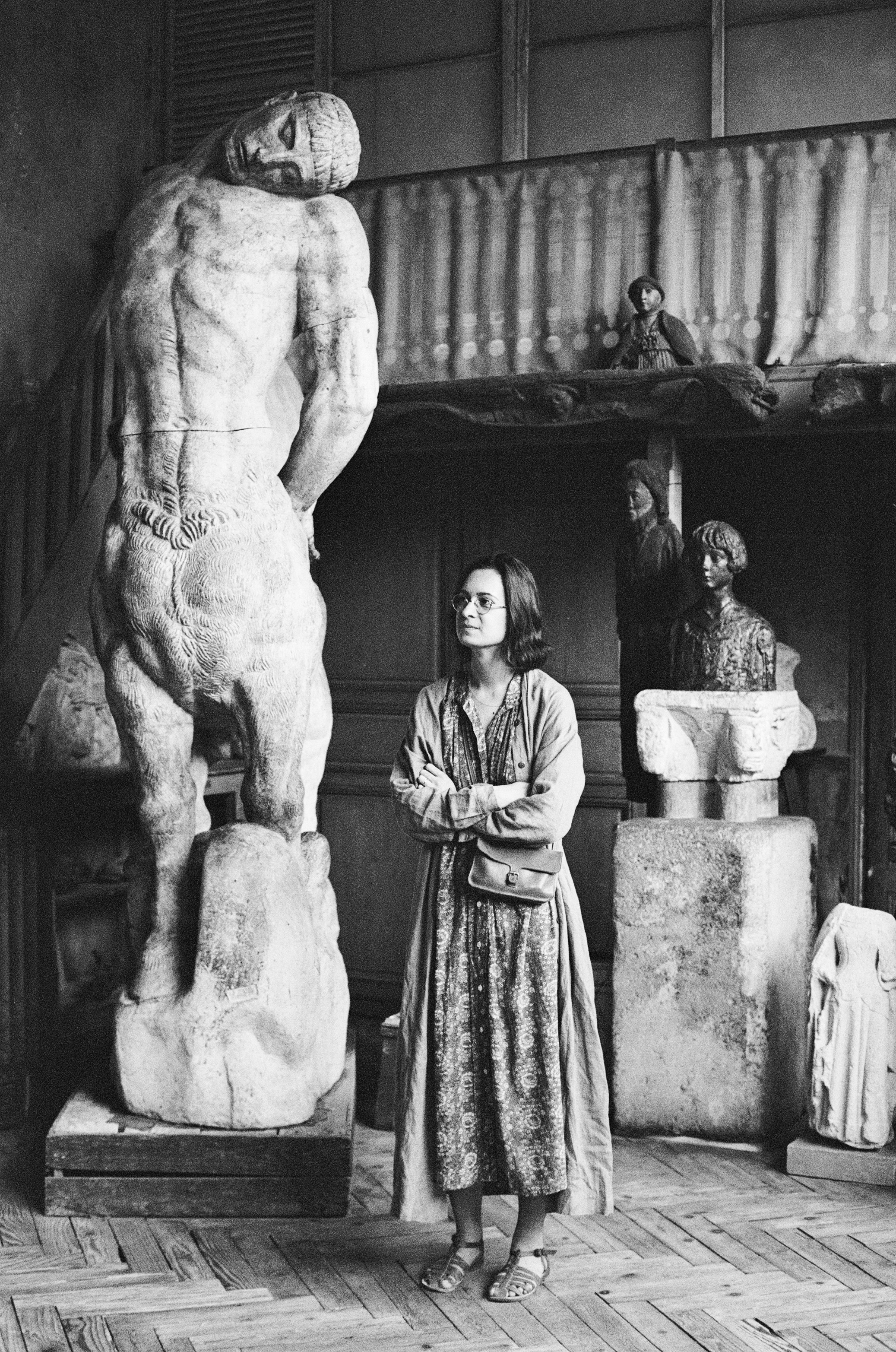 Portraits / b&w. Katya Zimina, film photographer