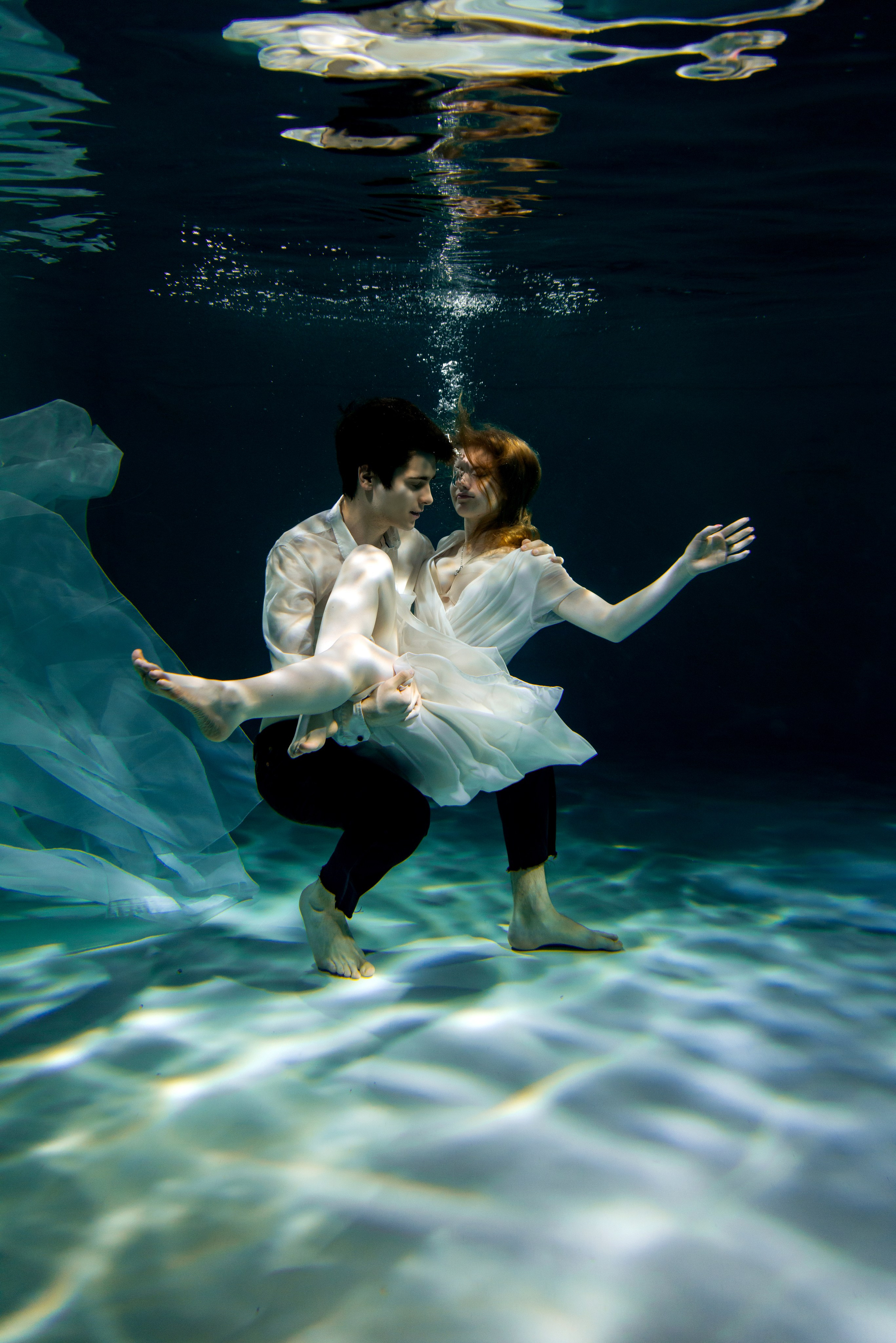 Под водой. Фотограф и дизайнер в Москве Екатерина Лобачева