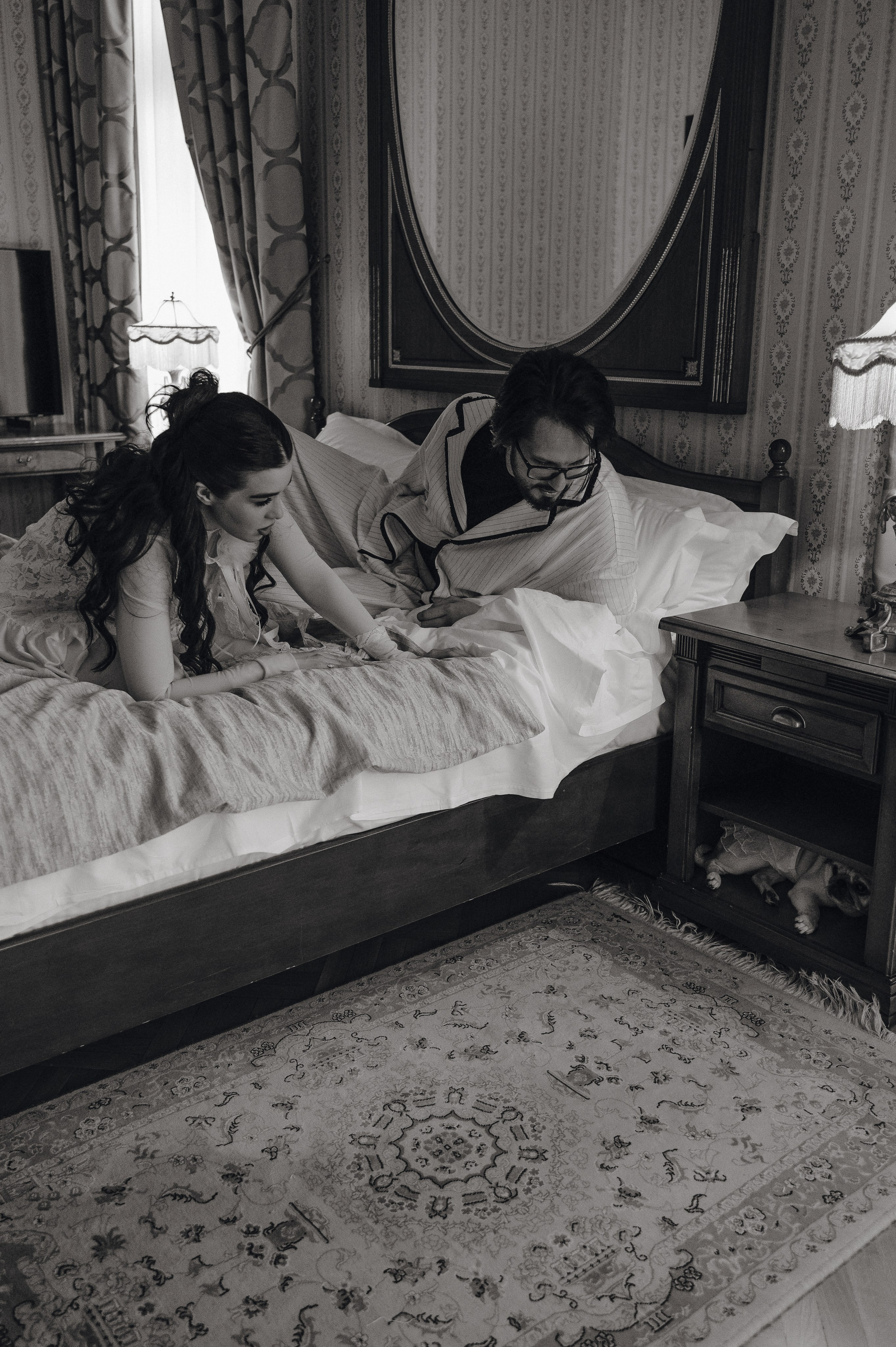 Денис и Анастасия. Метрополь и Особняк Спиридонова. Свадебный фотограф Москва и Санкт-Петербург. Анастасия Чудина