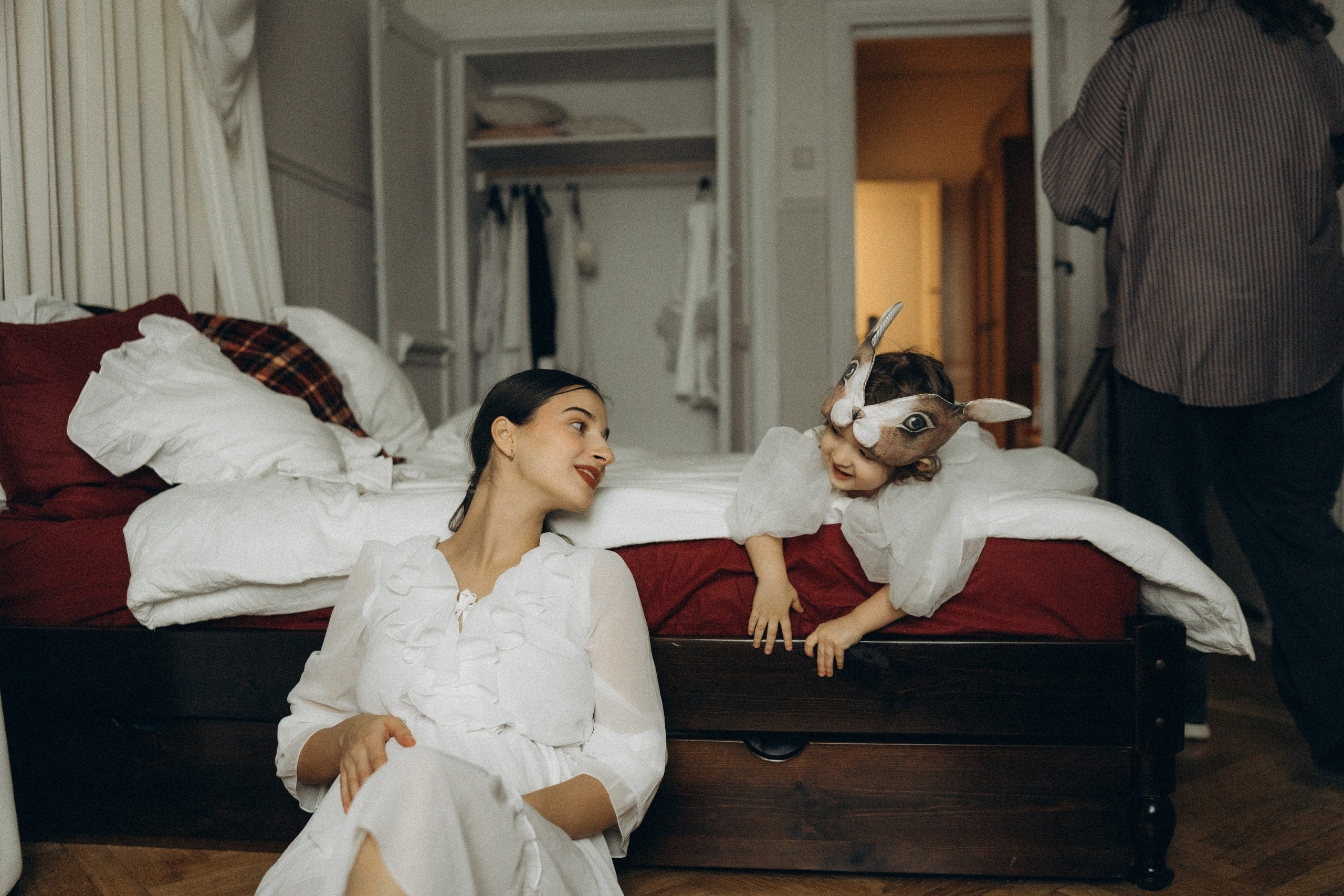 Мама с дочкой. Портретный фотограф в г. Москва Солнцево Яковлева Анастасия