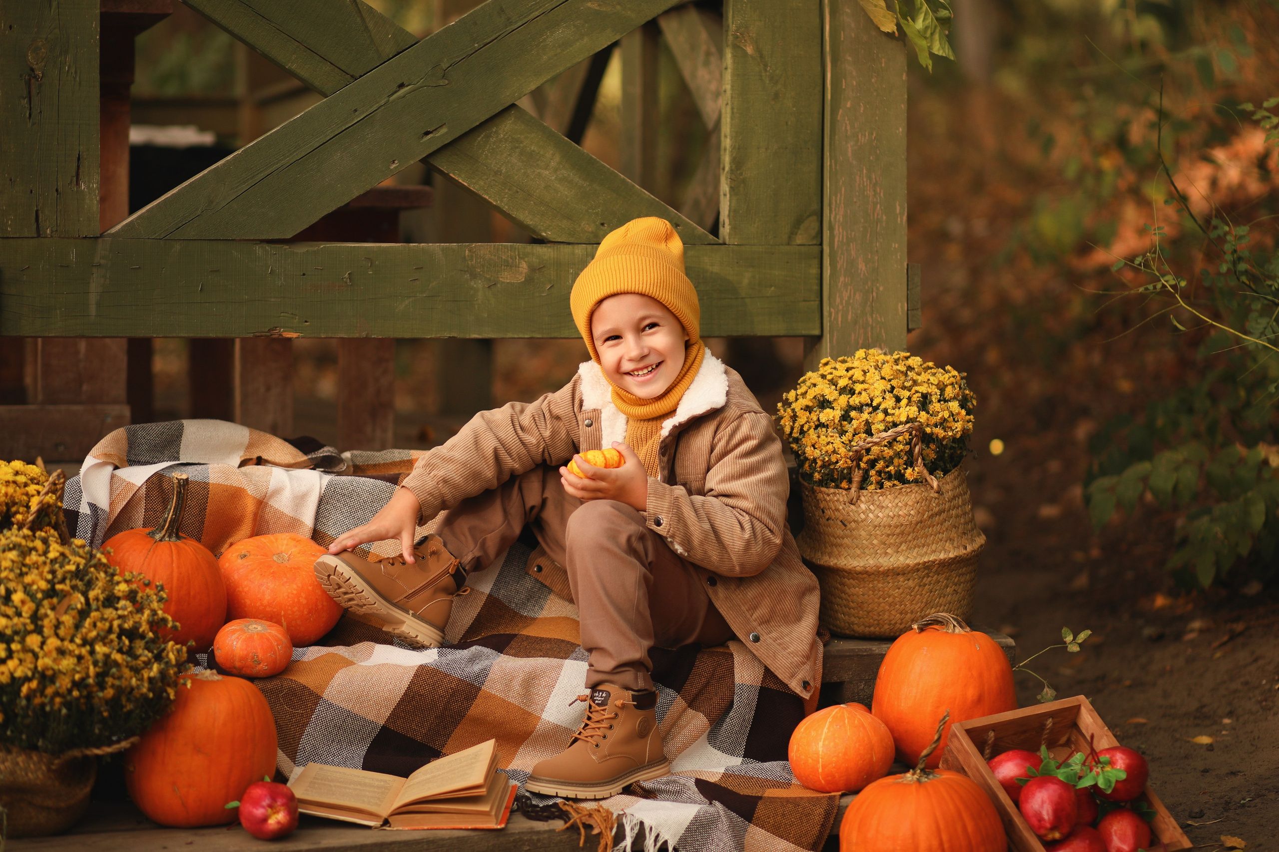 Осенние фотосесии. Детский семейный фотограф Краснодар