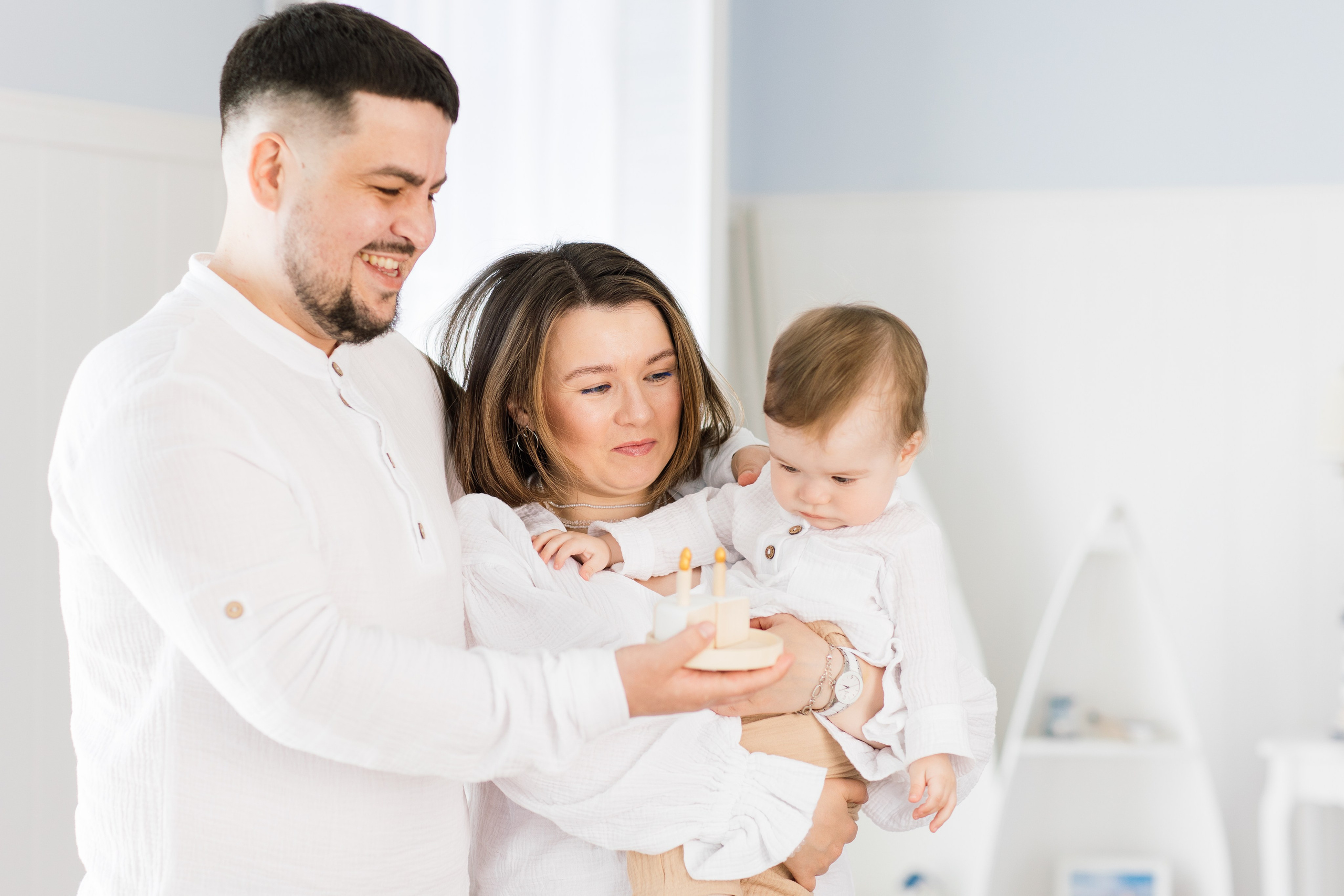 Фотосессия на годик. Семейный фотограф Толстикова Кристина