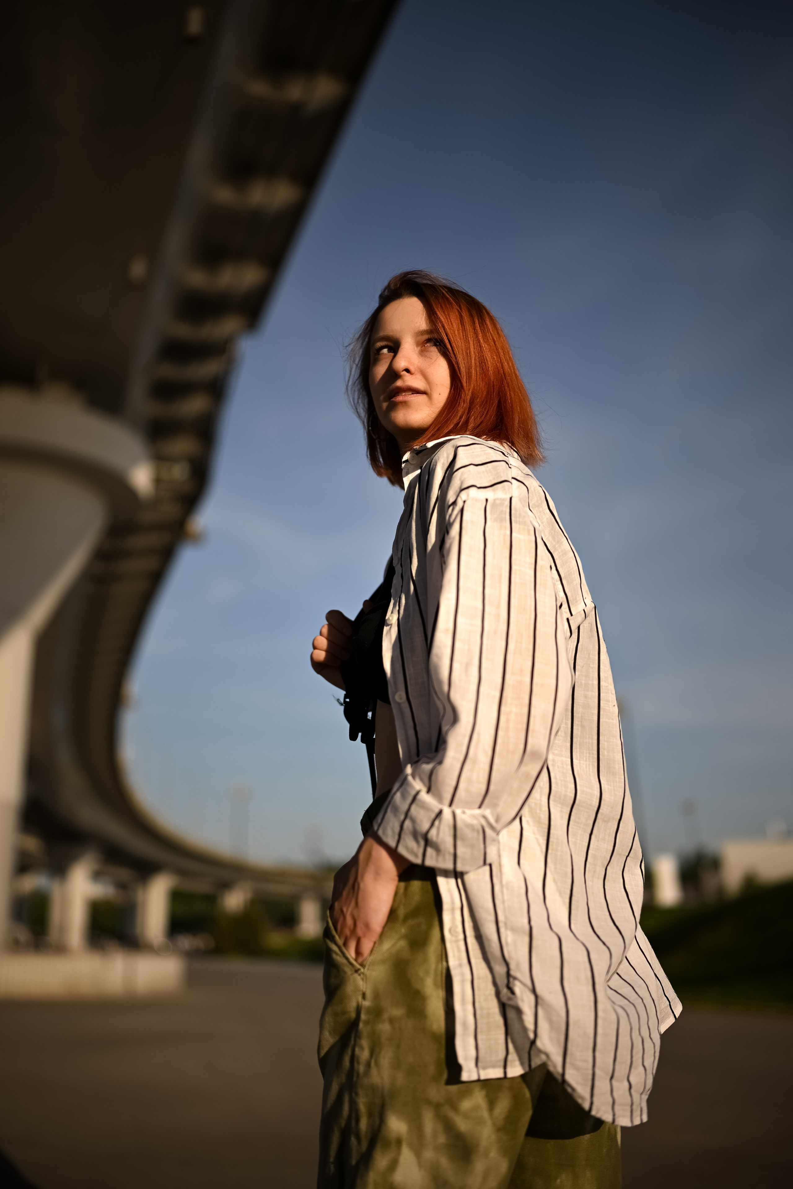 Съемка у моста Миллениум. Фотограф в Казани Алексей Клейменов