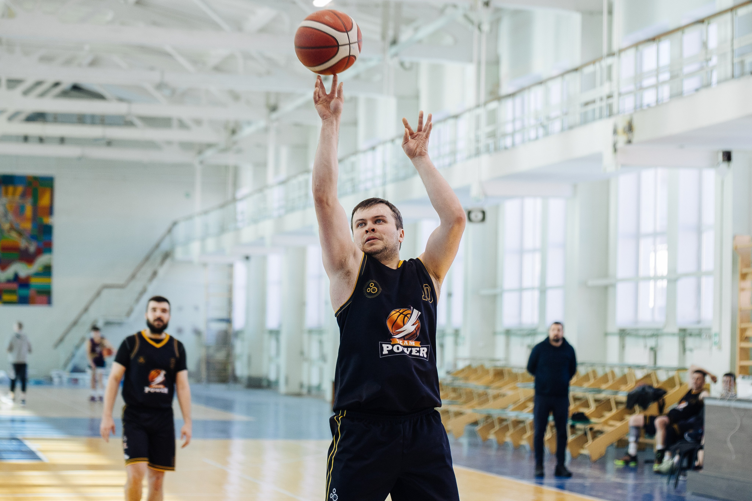 Любительский Чемпионат Магнитогорска по баскетболу // 09.02.25. Денис Прохоров Фотограф в г. Магнитогорск