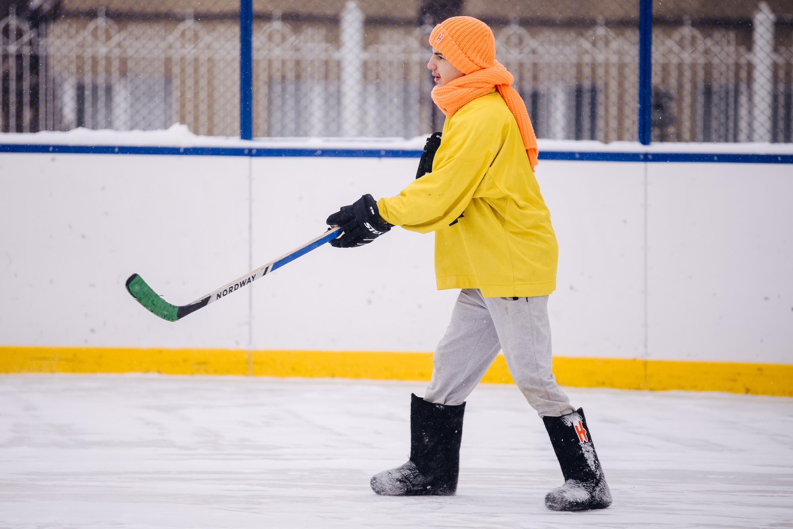 Хоккей на валенках // 22.02.25. Денис Прохоров Фотограф в г. Магнитогорск