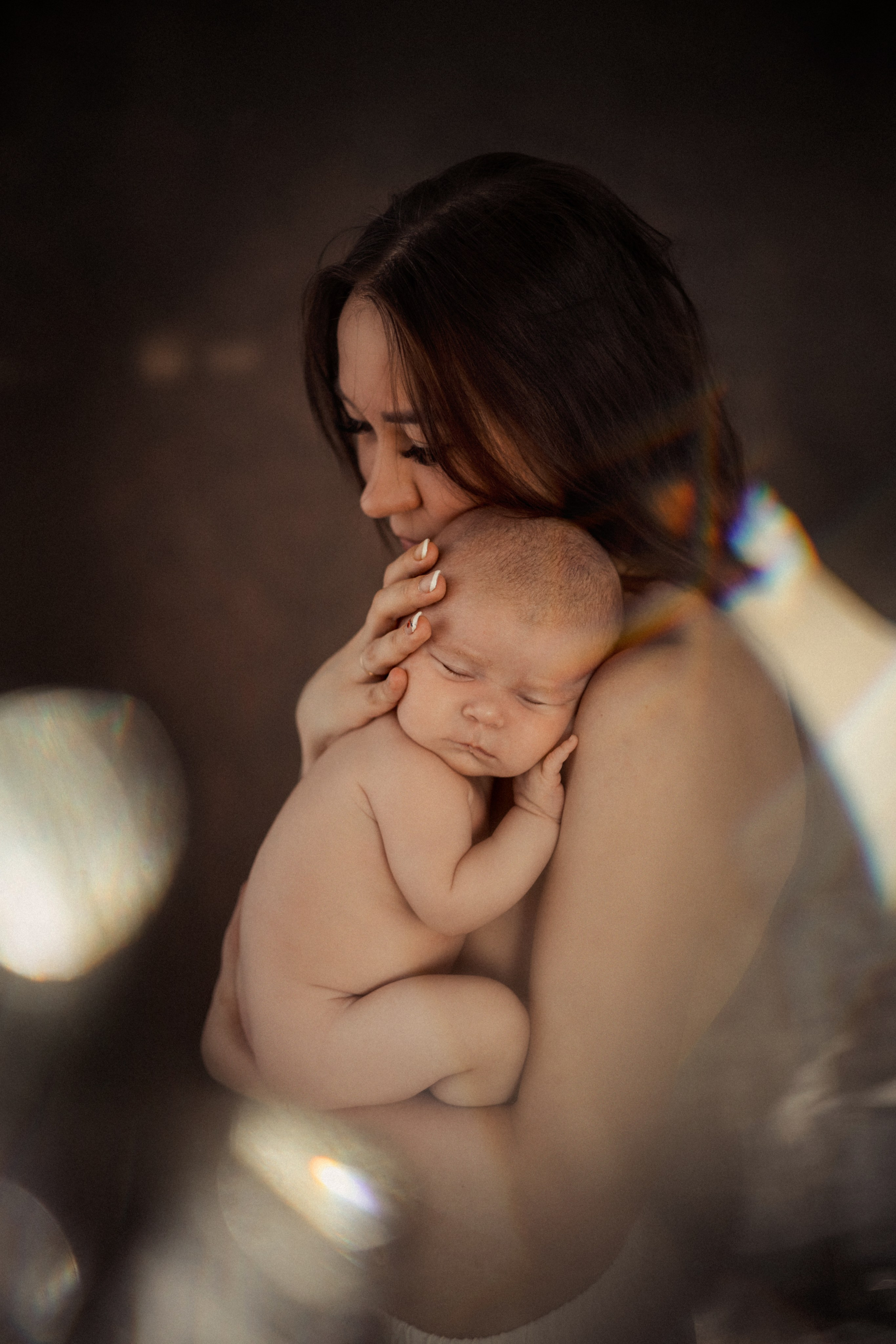 Мама и малыш. Фотограф новорождённых Екатерина Боброва. Ульяновск