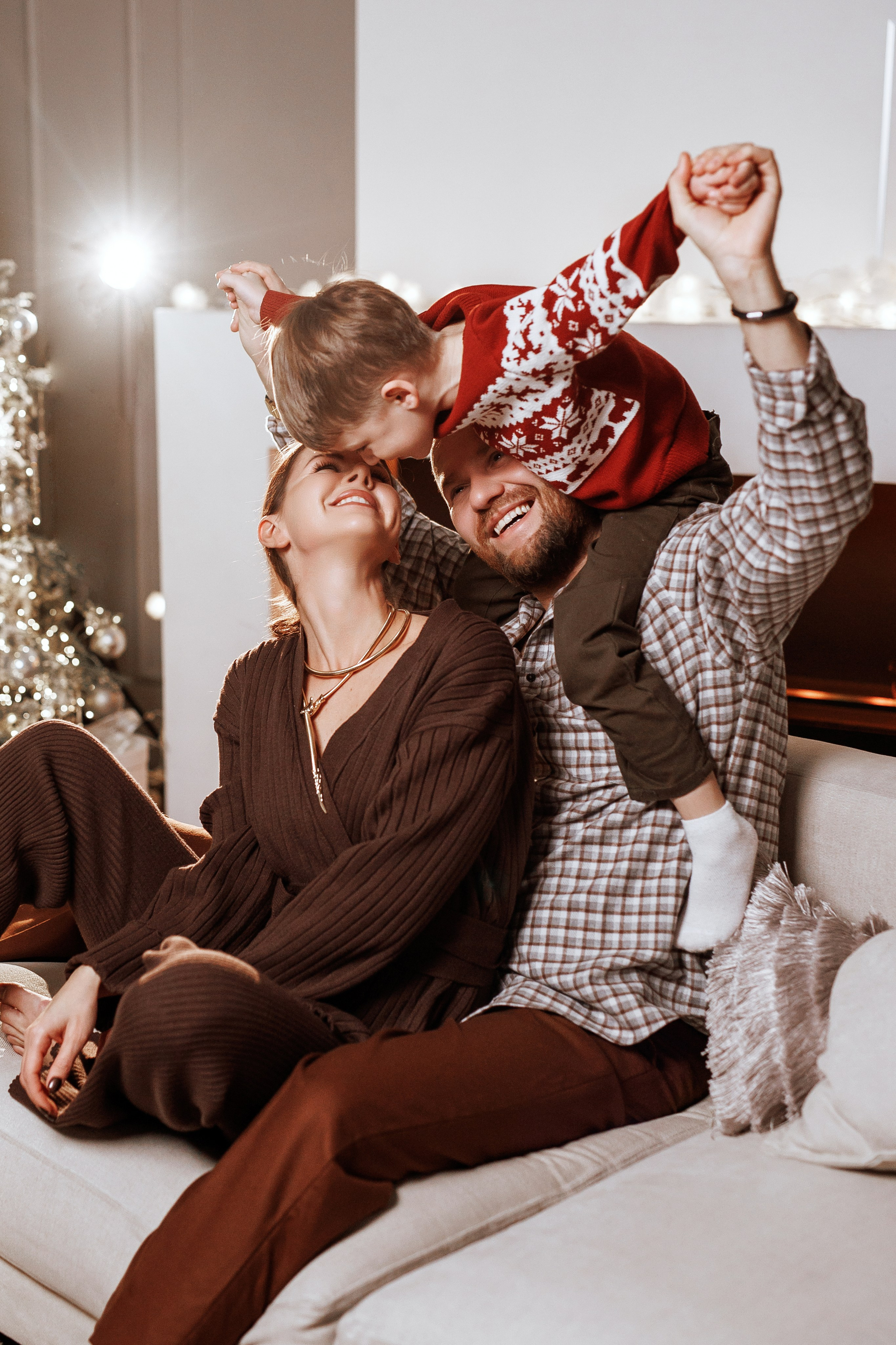 Новогодние фотосессии в СПб. Семейный фотограф Карина Маффи