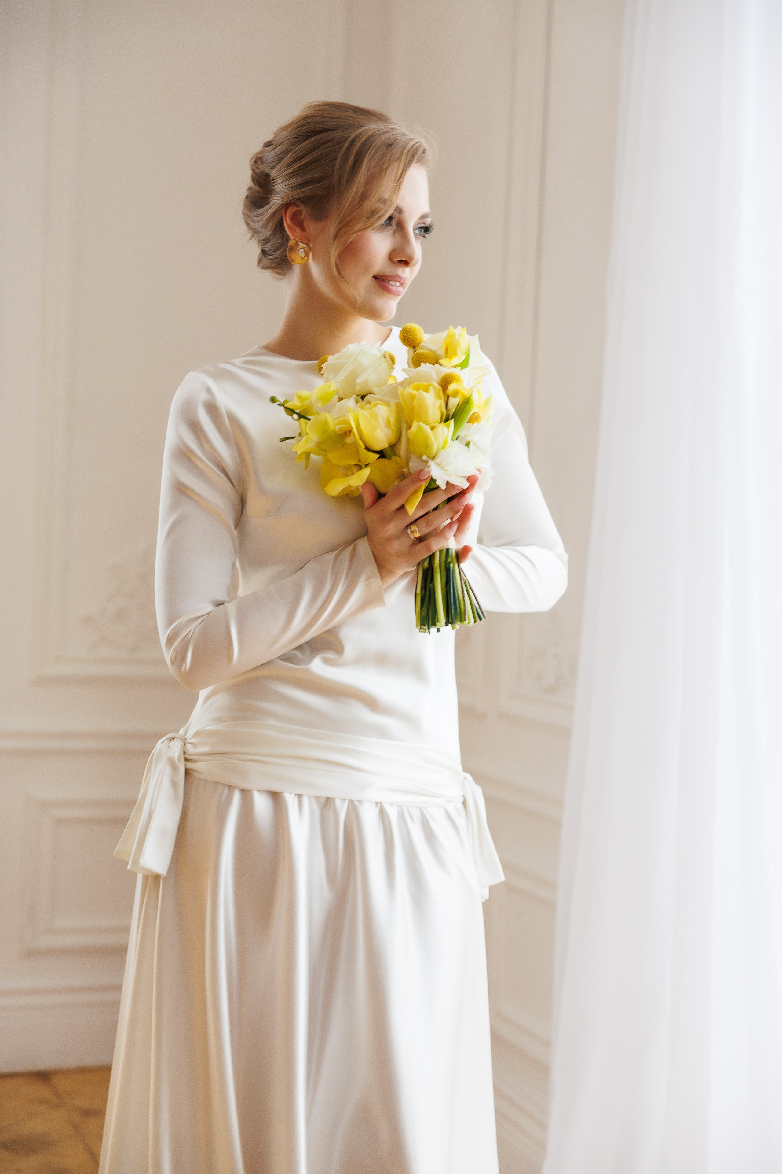 Камерная свадьба: весеннее настроение. Свадебный и семейный фотограф в Москве Красинская Мария