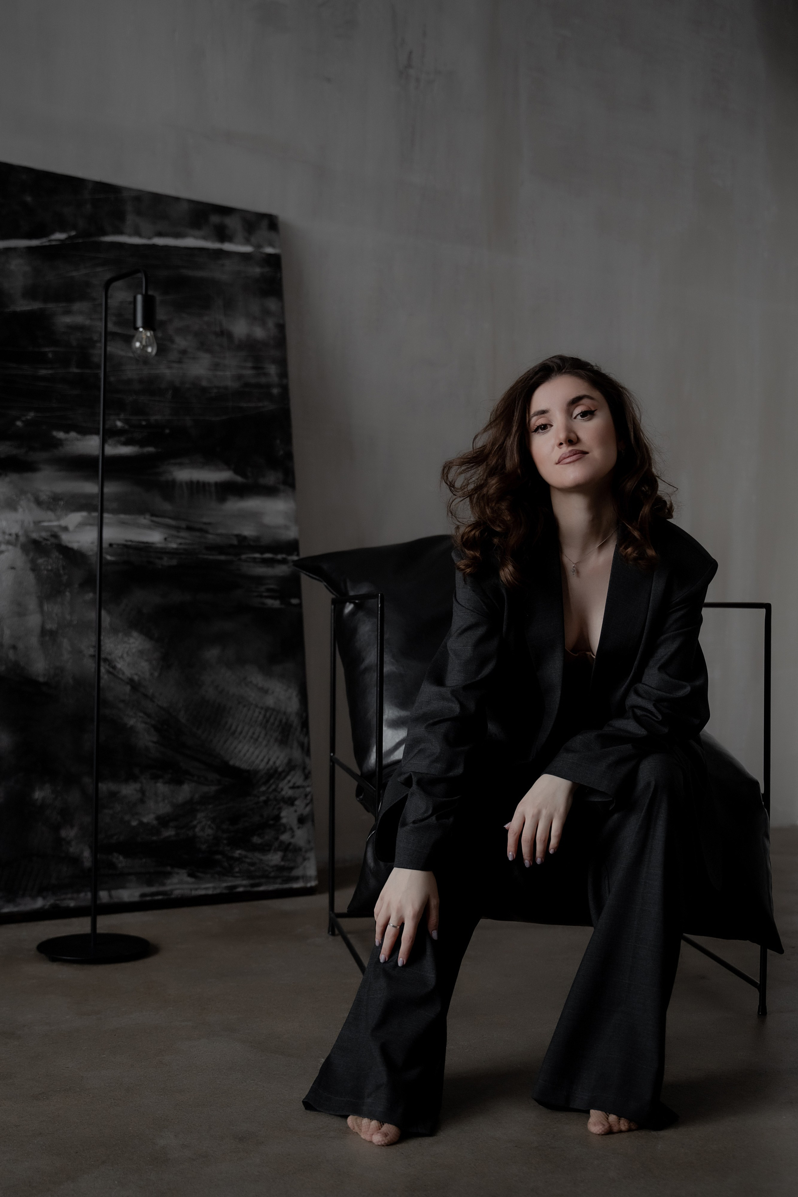 Фотосессия в студии «Классическая женственность». Портретный и свадебный фотограф Алла Карени Москва