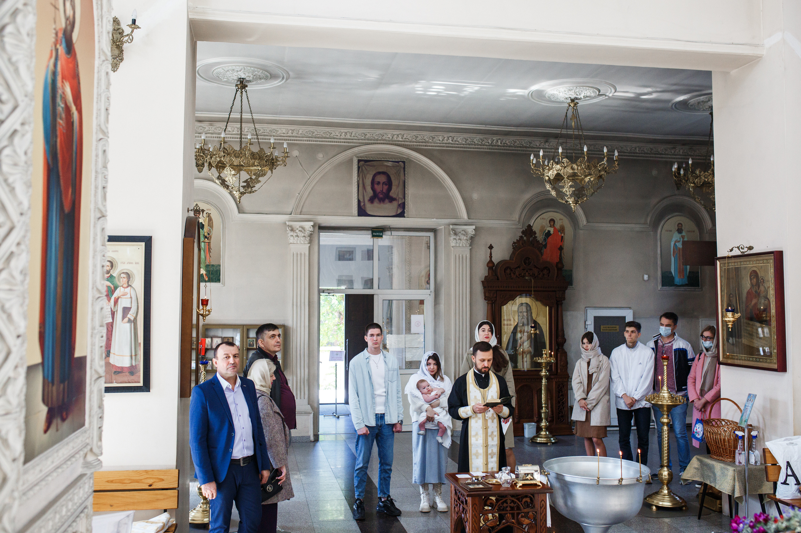 Крещение Арсения. Главная