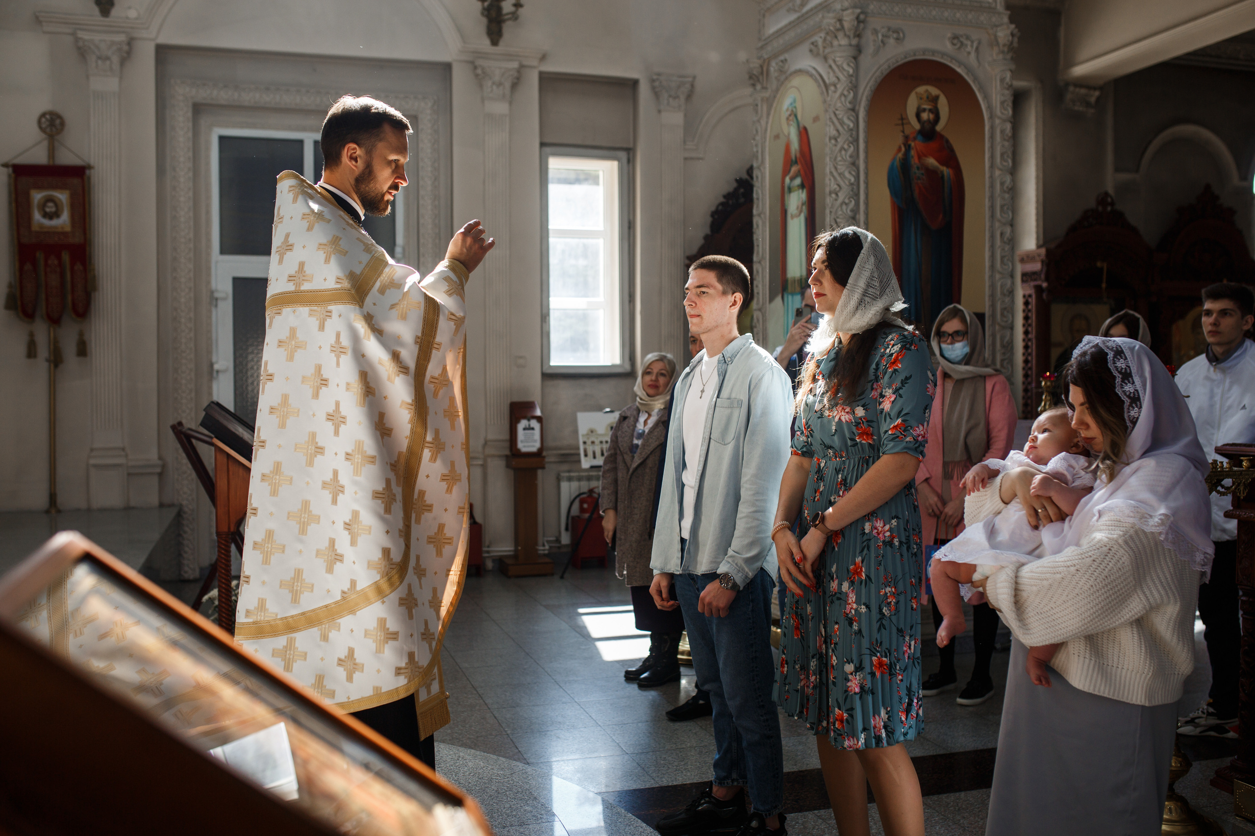 Крещение Арсения. Главная