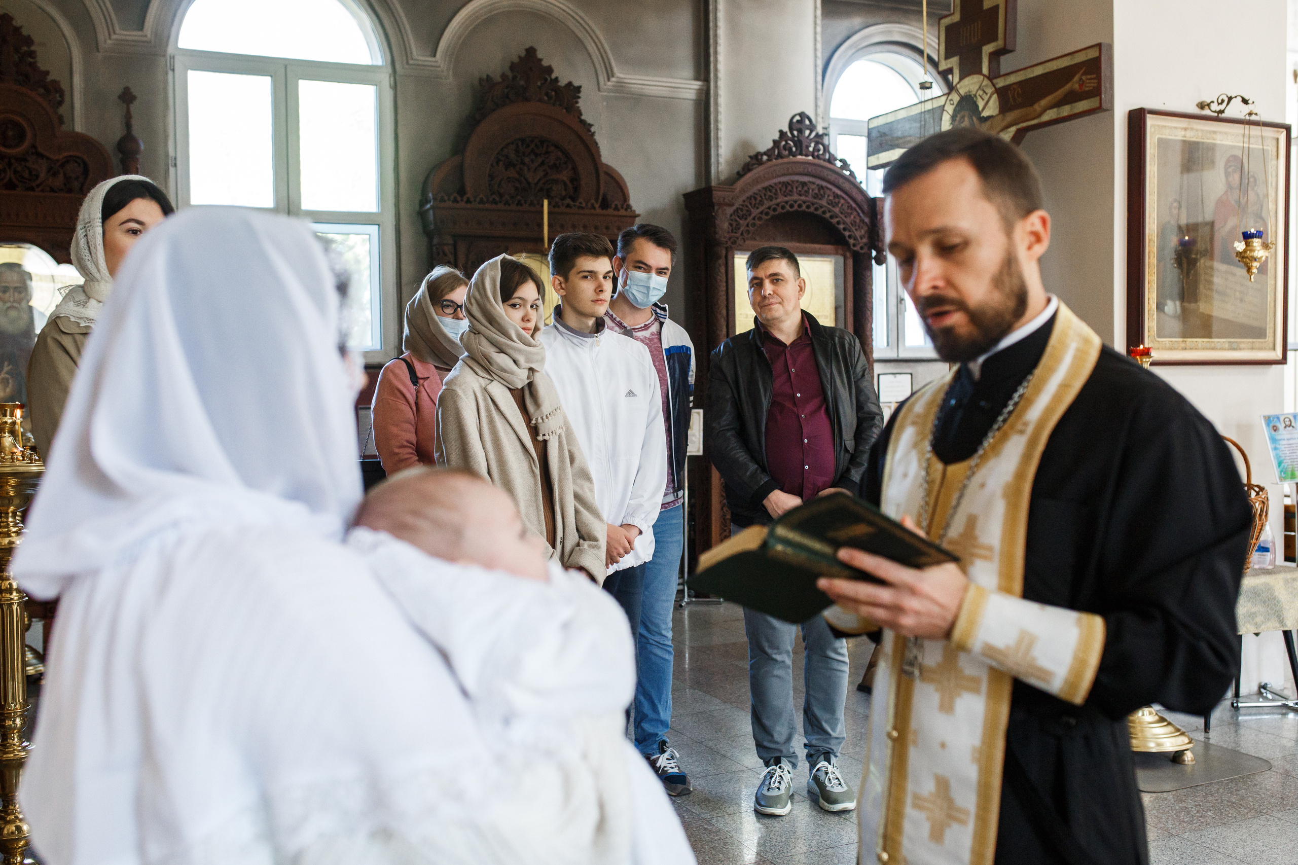 Крещение Арсения. Главная