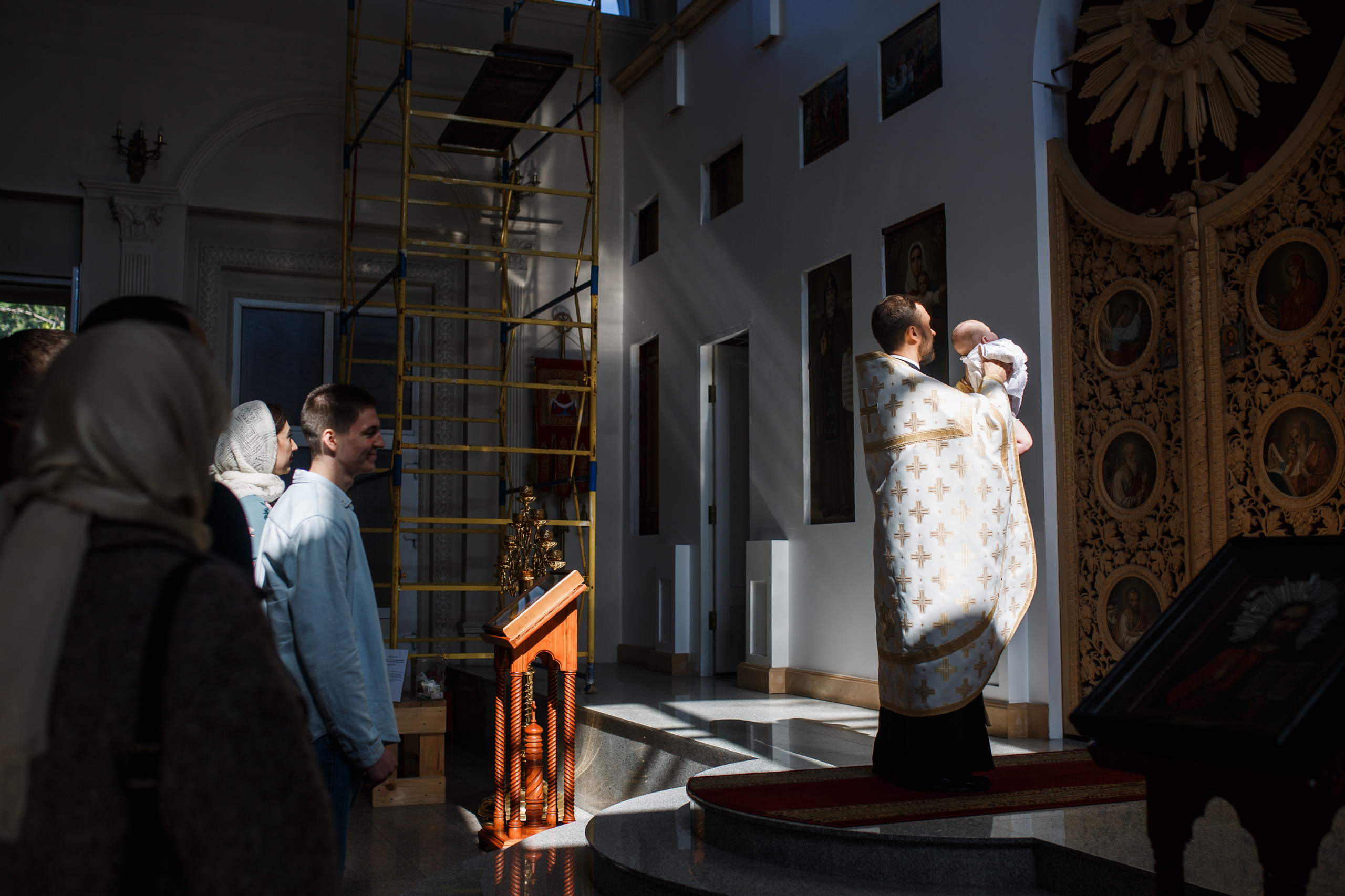 Крещение Арсения. Главная