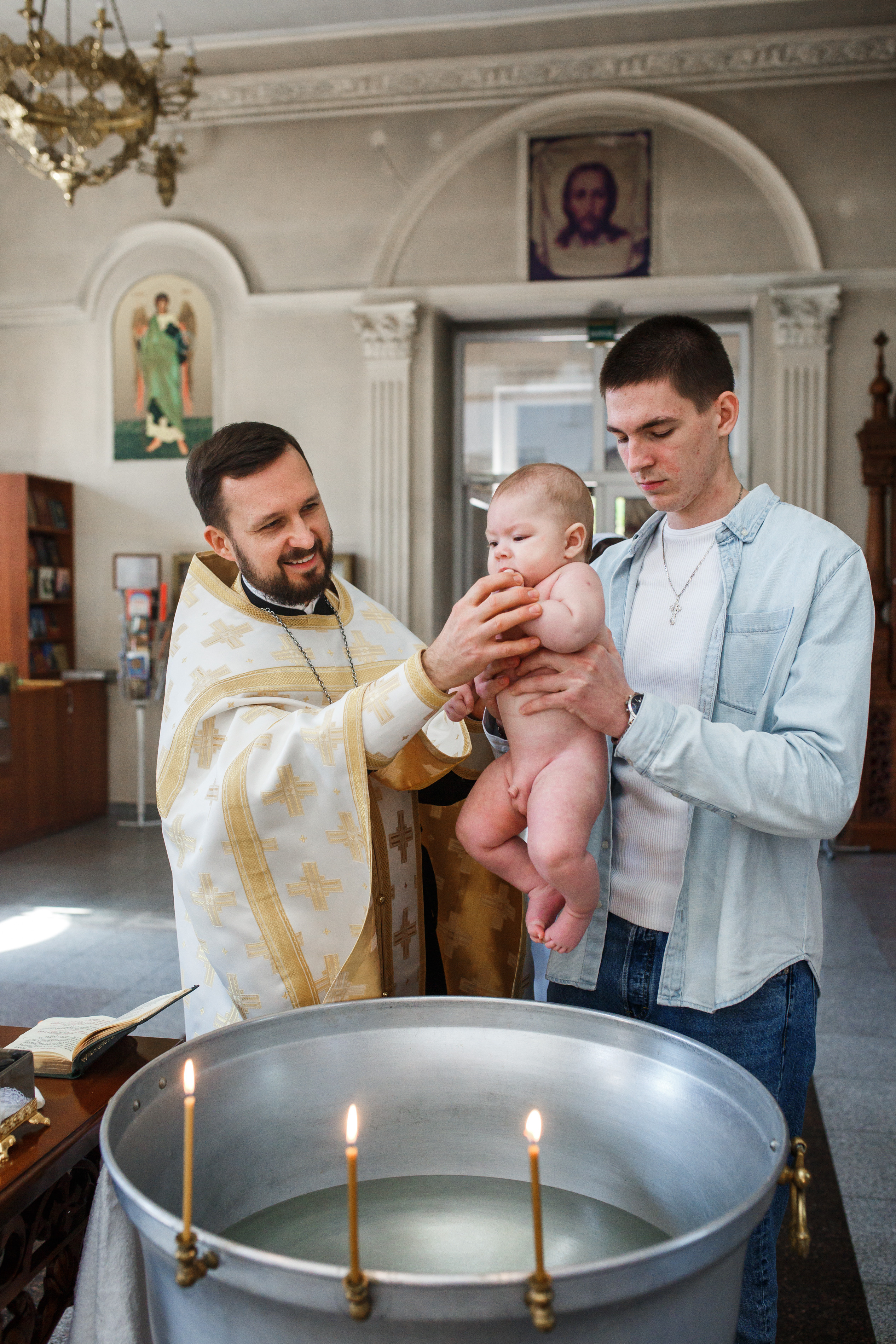 Крещение Арсения. Главная