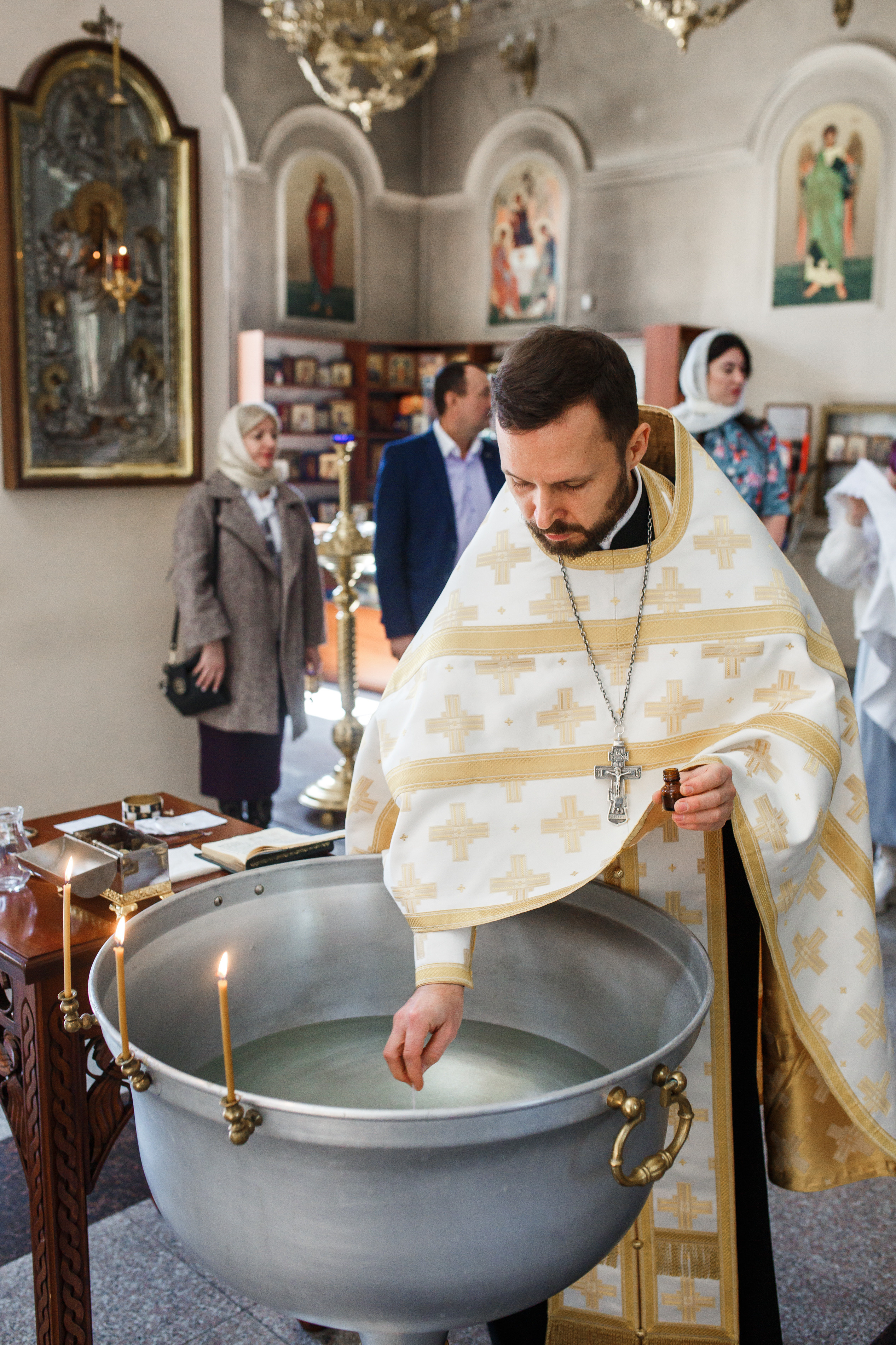 Крещение Арсения. Главная