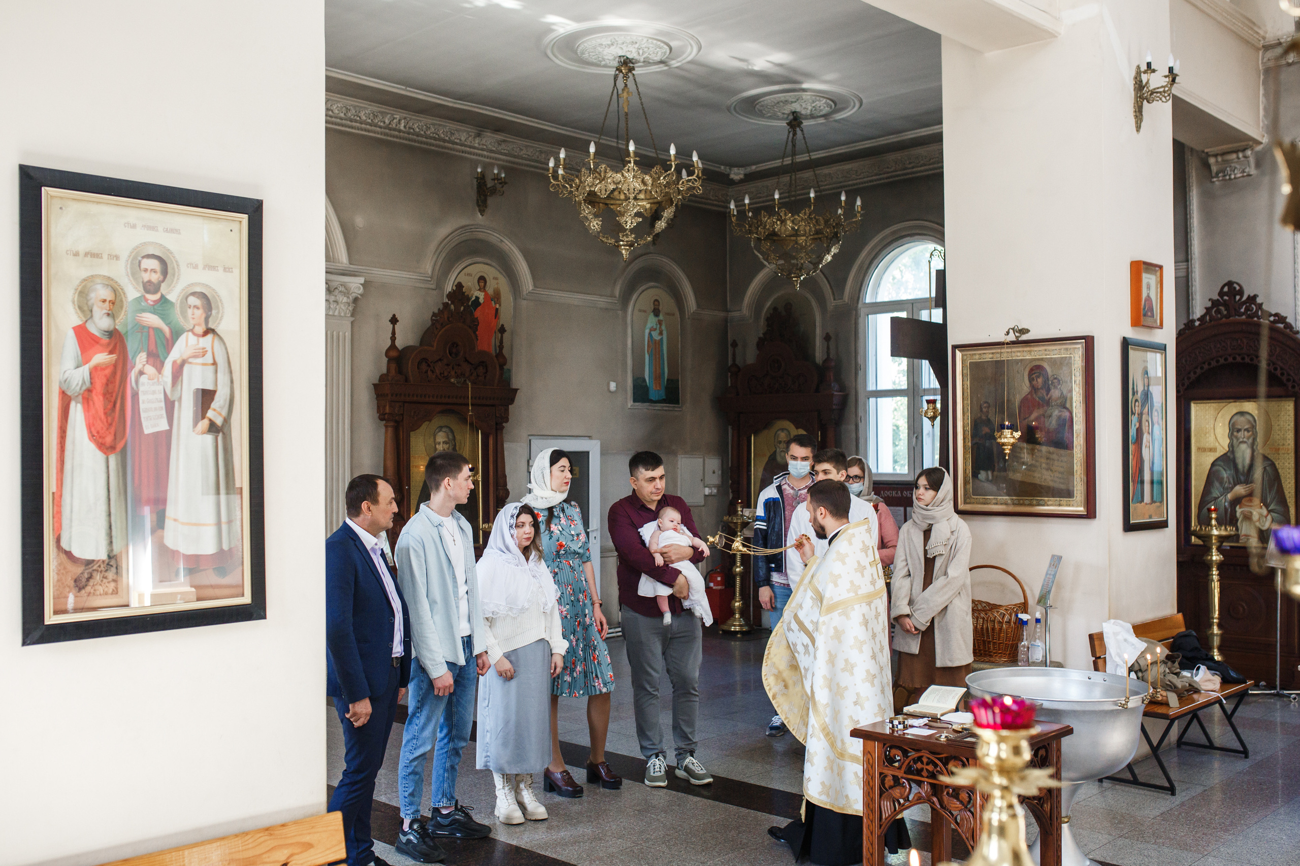 Крещение Арсения. Главная