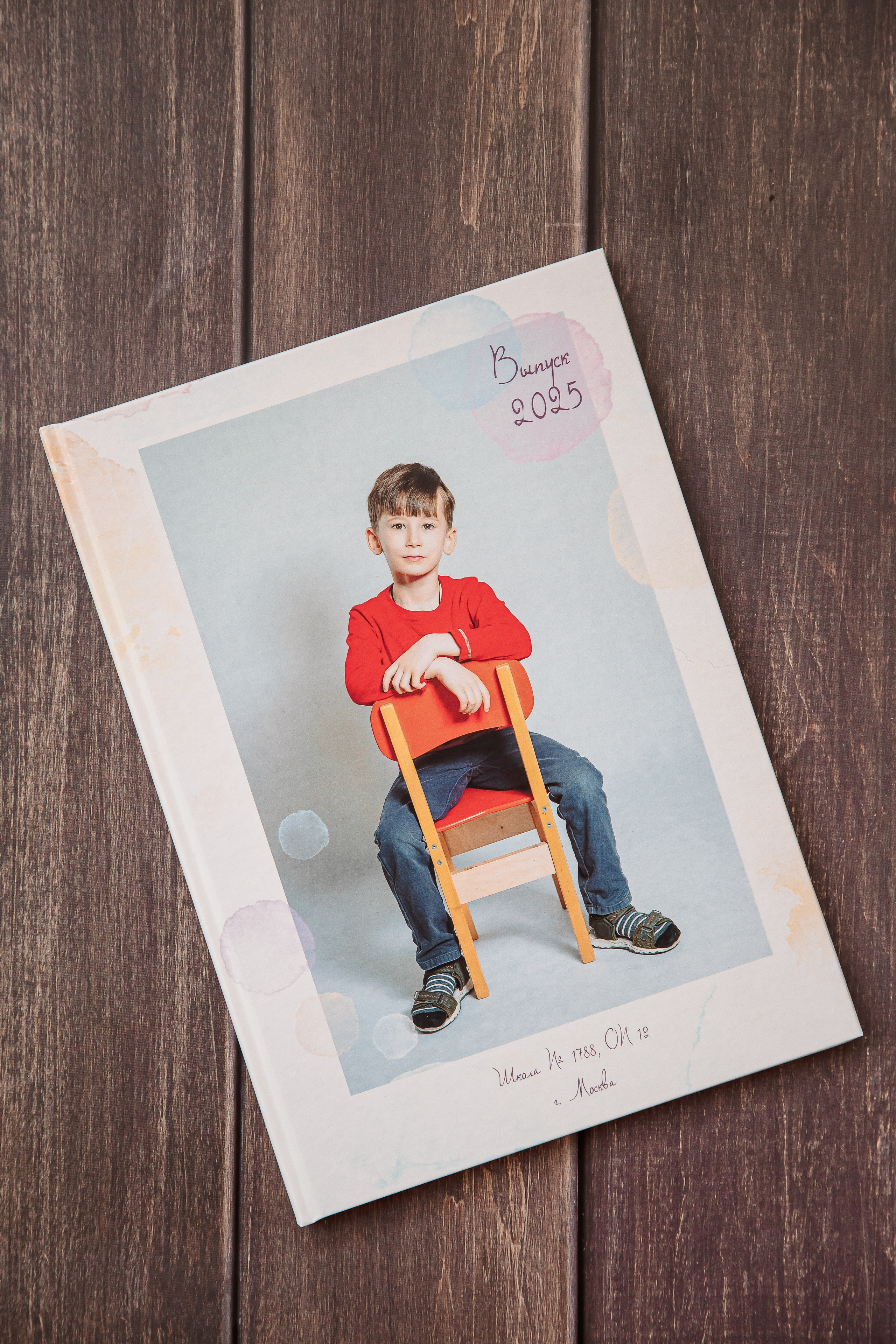 Альбомы дет. сад (макет Акварель). Семейный и детский фотограф в Москве Тихонова Ксения