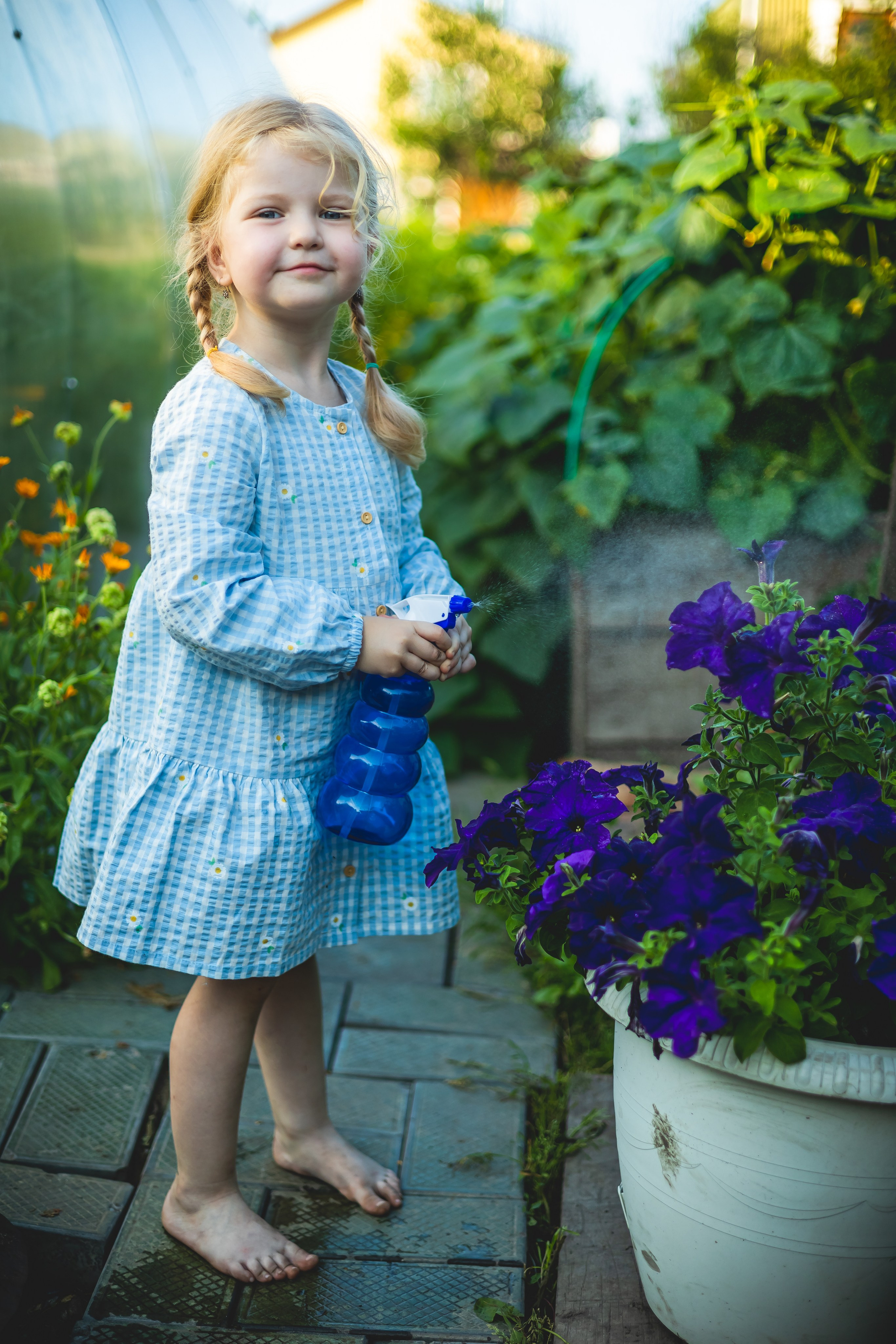 Детский Фотопроект «Огородники»
