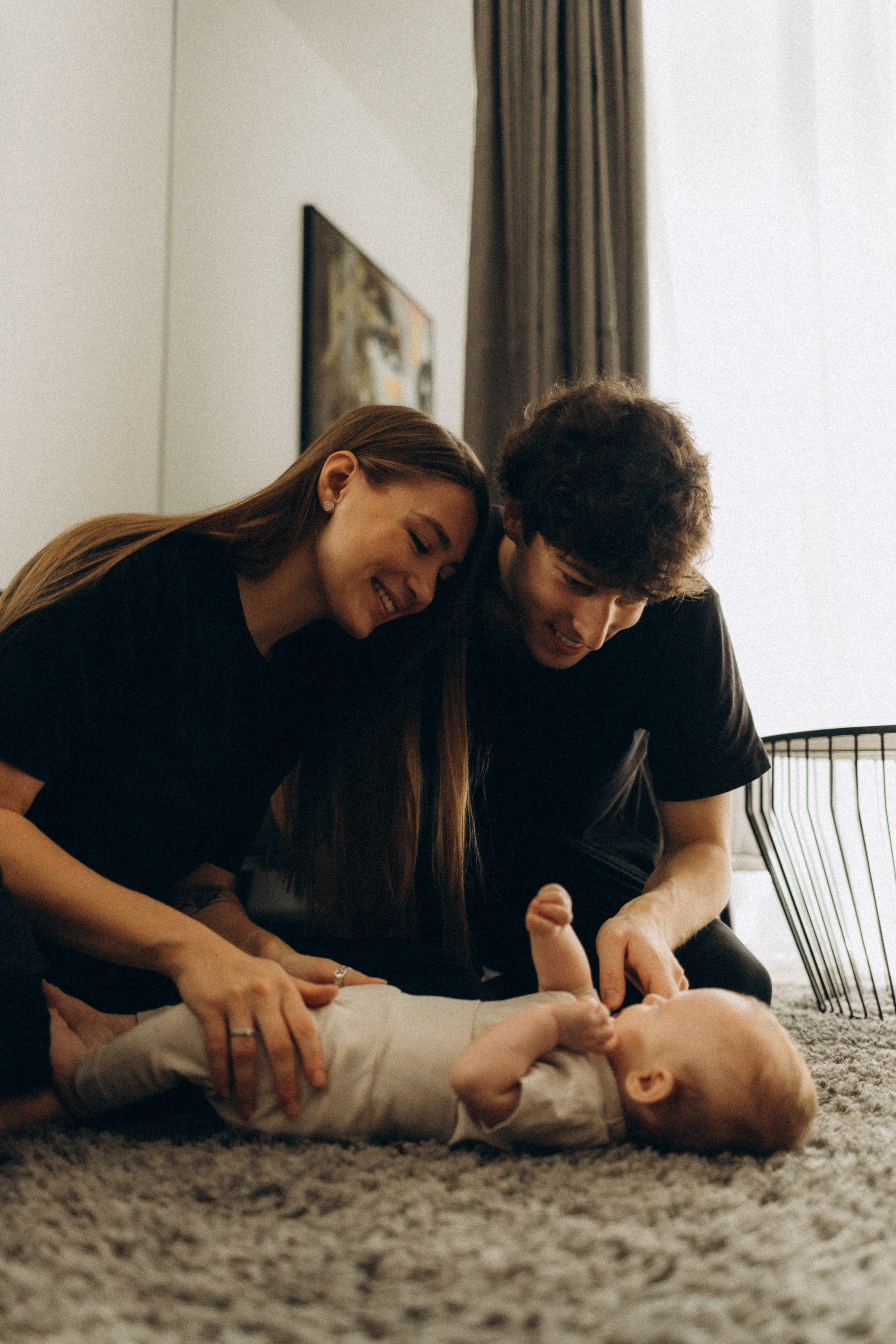 Малышка Полина. Анастасия Кацуба. Фотограф материнства и семейный фотограф. Валенсия