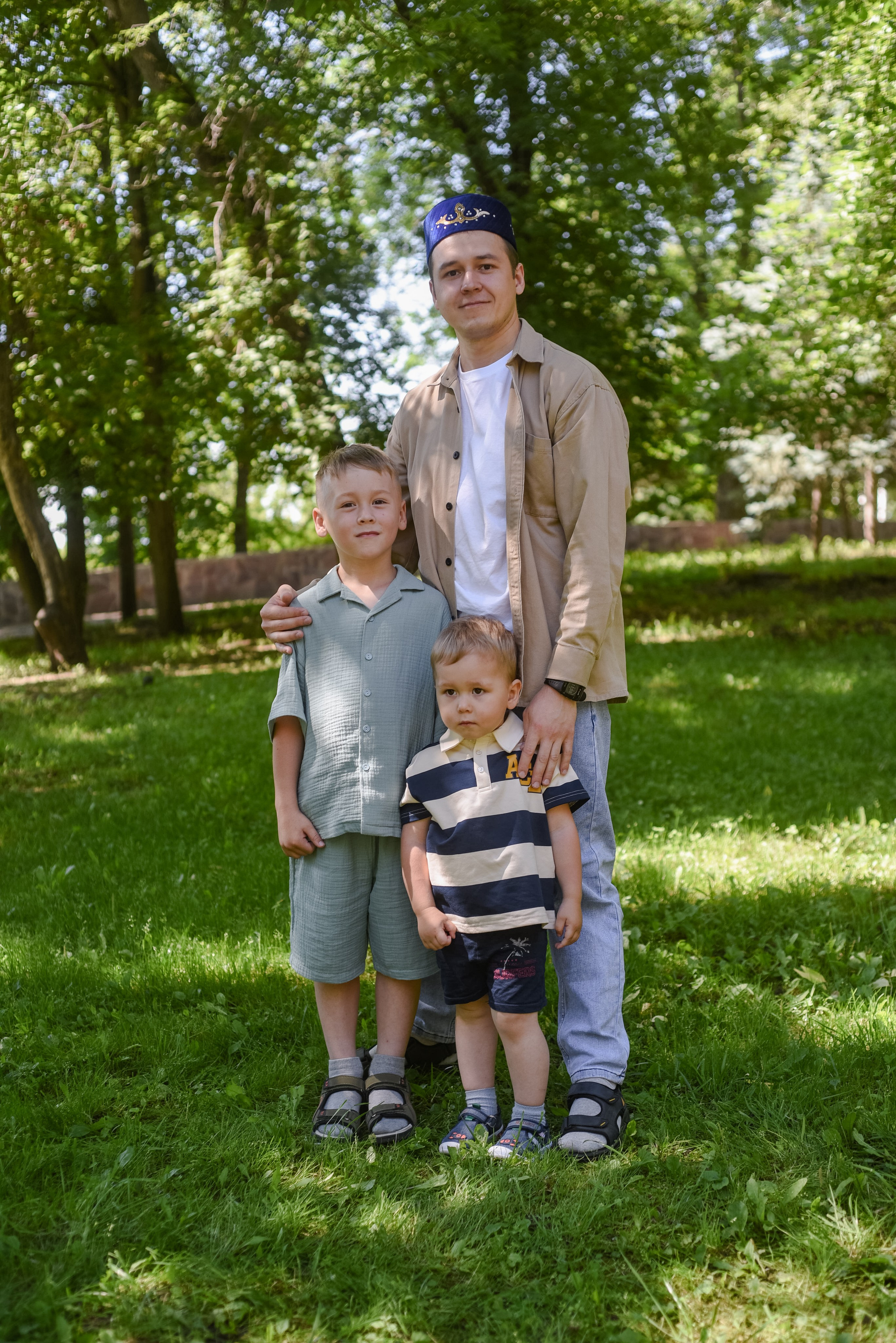 Семейная съемка в парке. Семейный и свадебный фотограф в г. Уфа Динара