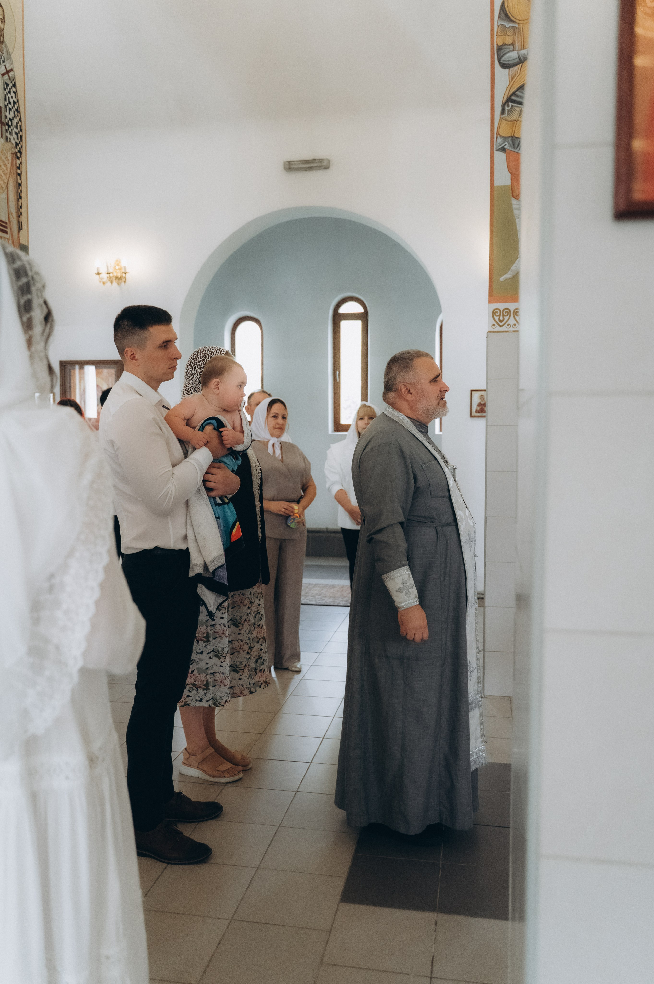 Крещение Демьяна (Церковь в честь святой блаженной Ксении Петербургской). Семейный фотограф в Минске Дарья Дреко