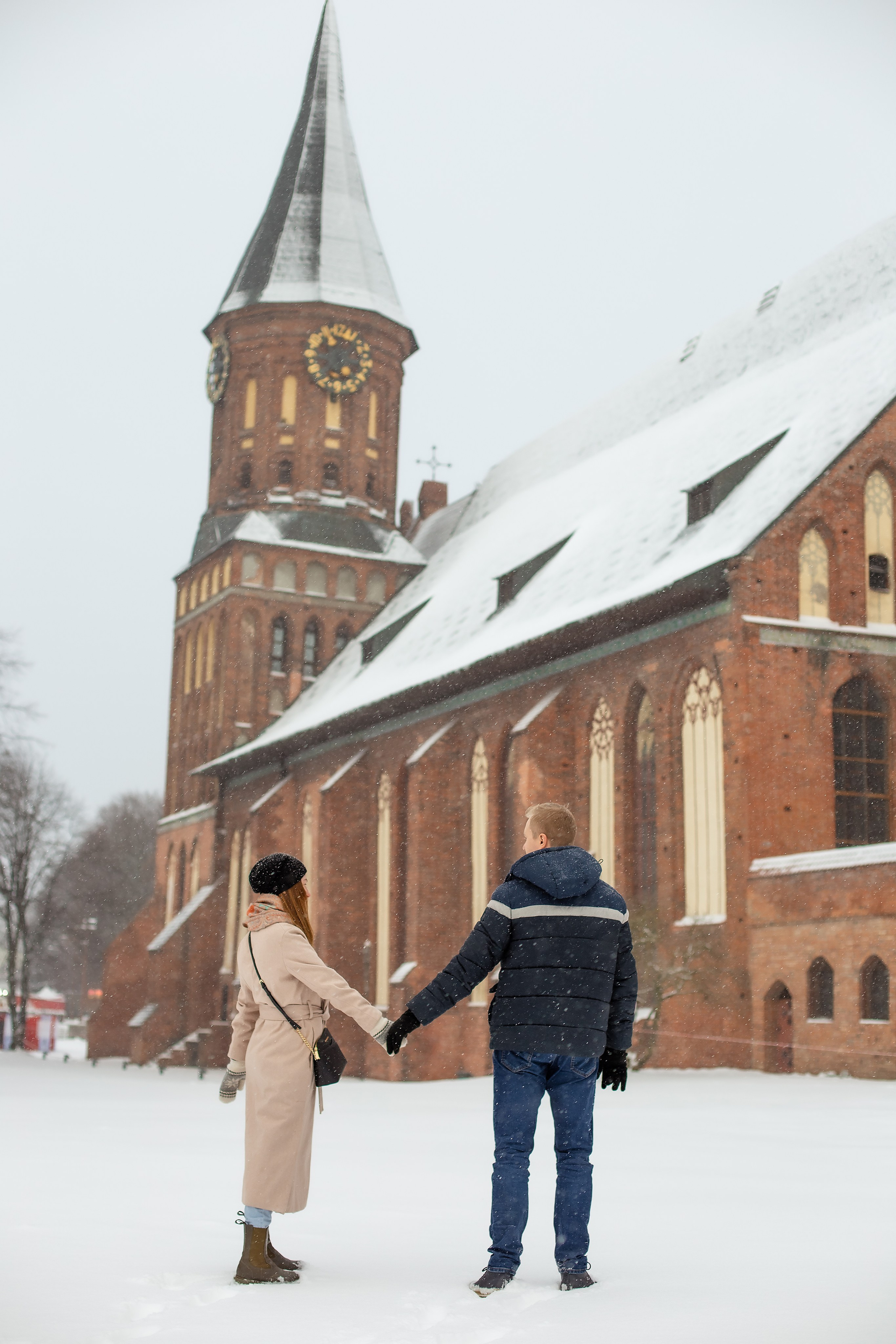 Влад и Саша. Зима. Фотограф в Калининграде Решетникова Алина