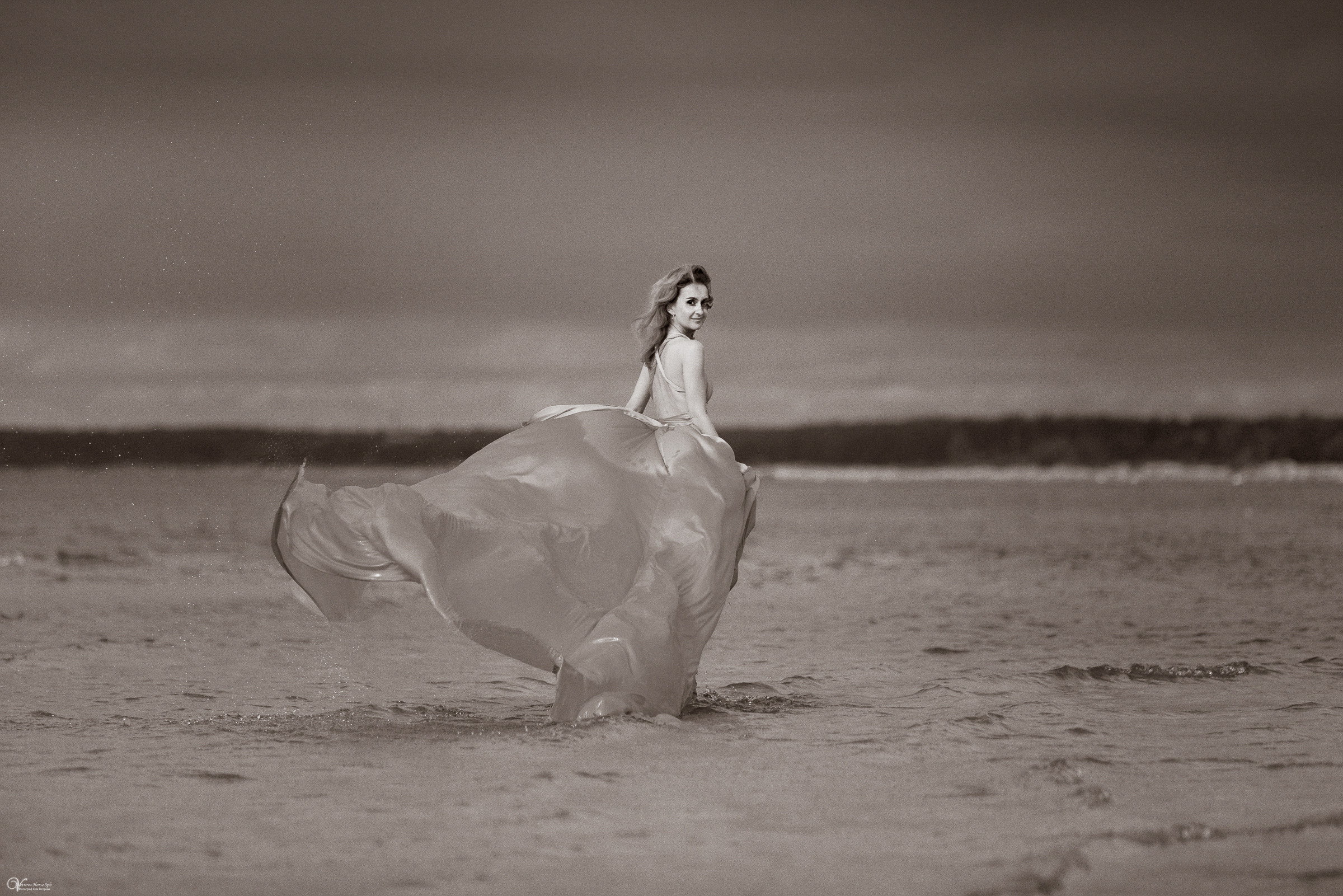 Оля и залив. Фотограф женский и мужской портрет Санкт-Петербург