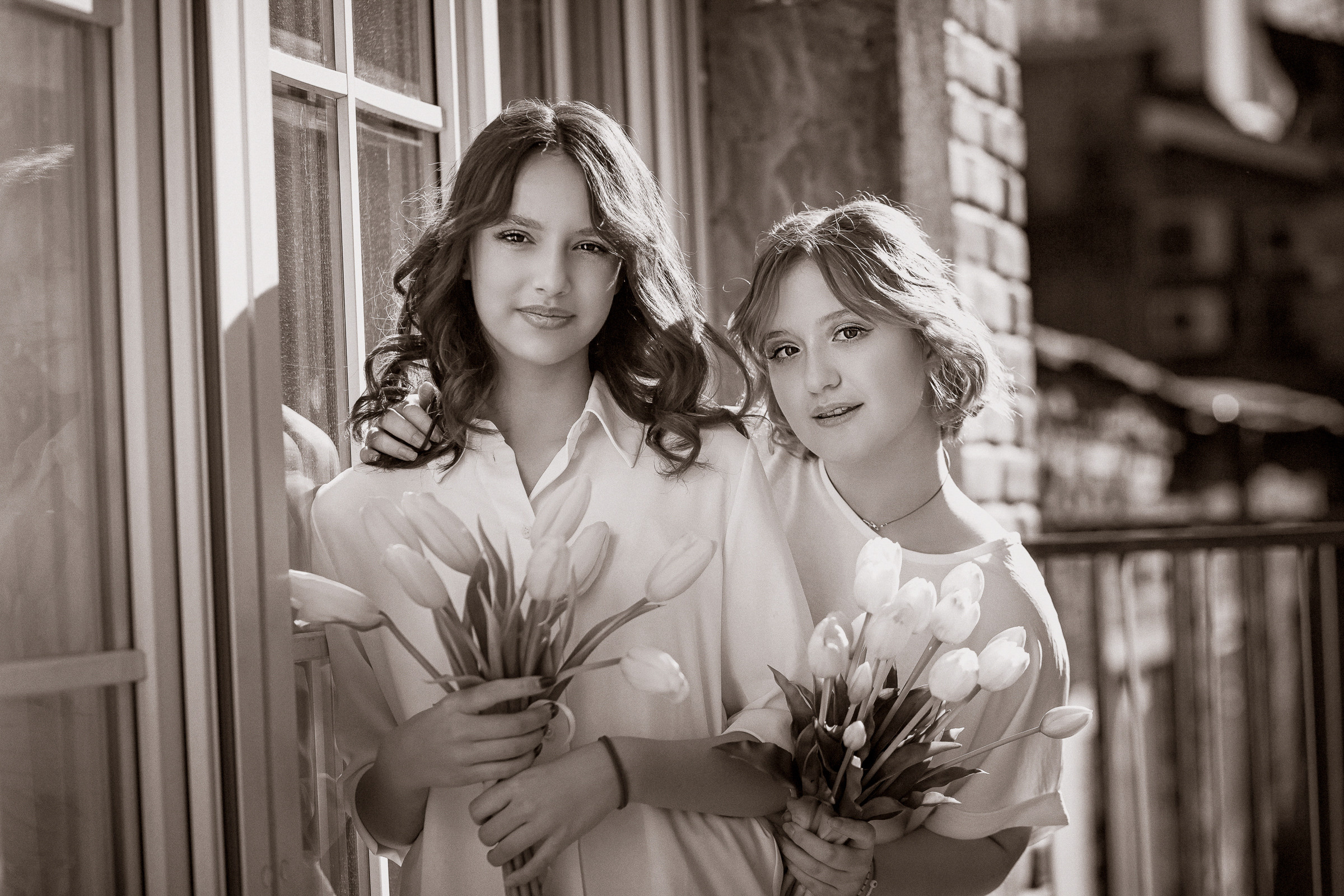 Две подружки. Фотограф женский и мужской портрет Санкт-Петербург