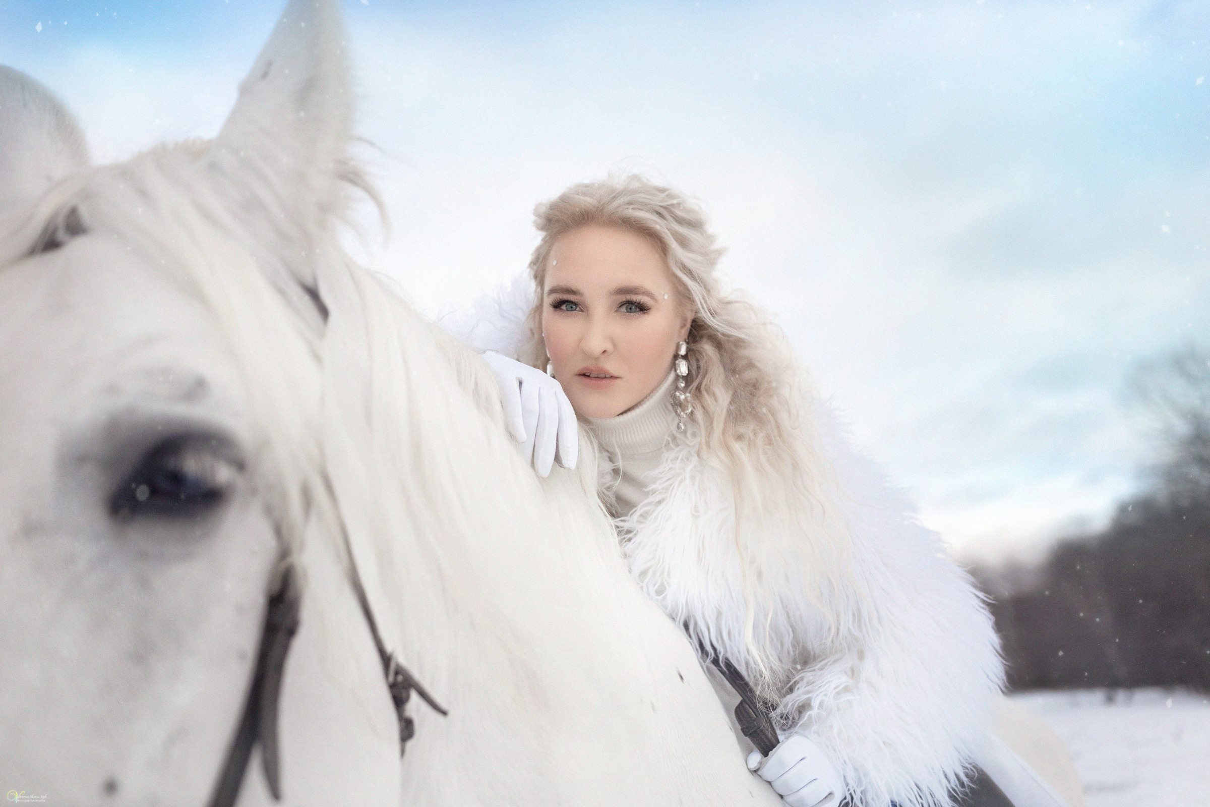 Снежная Королева. Фотограф женский и мужской портрет Санкт-Петербург