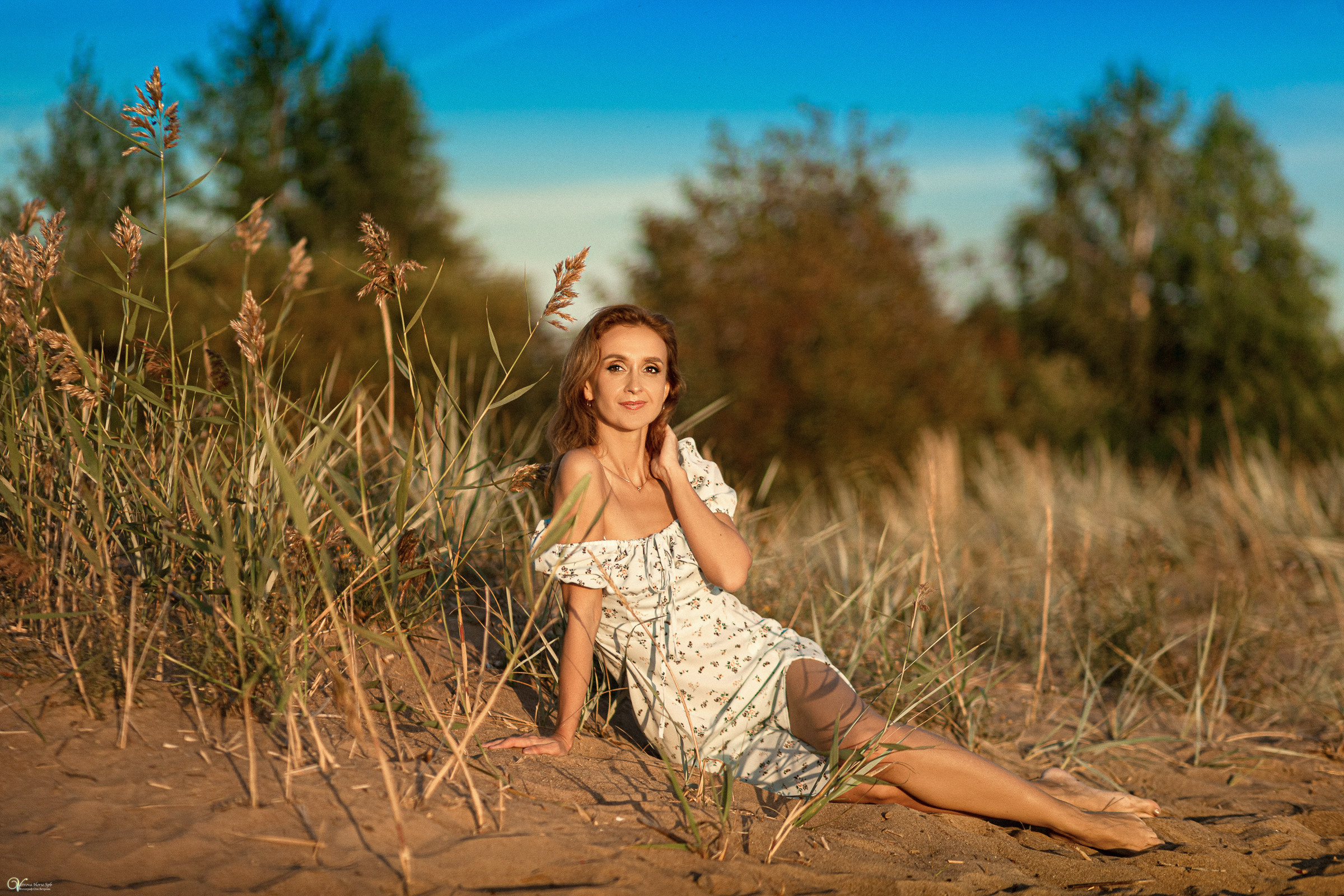 Оля и залив. Фотограф женский и мужской портрет Санкт-Петербург