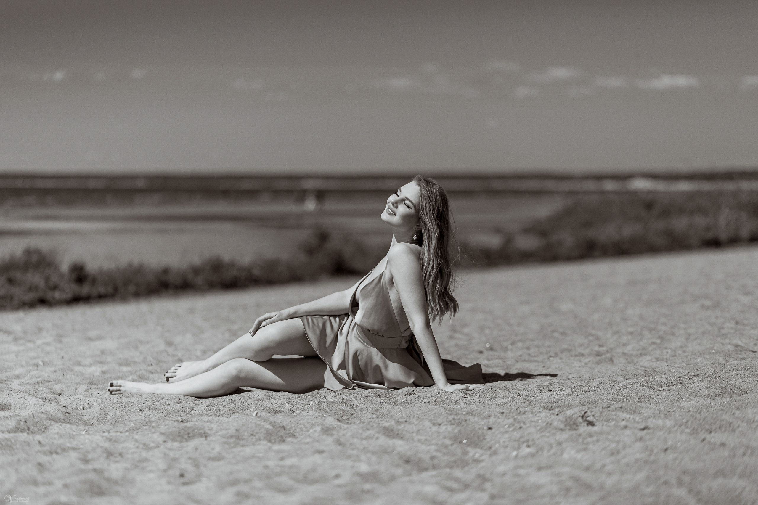 Кристина — фотосессия на заливе в СПб. Фотограф женский и мужской портрет Санкт-Петербург