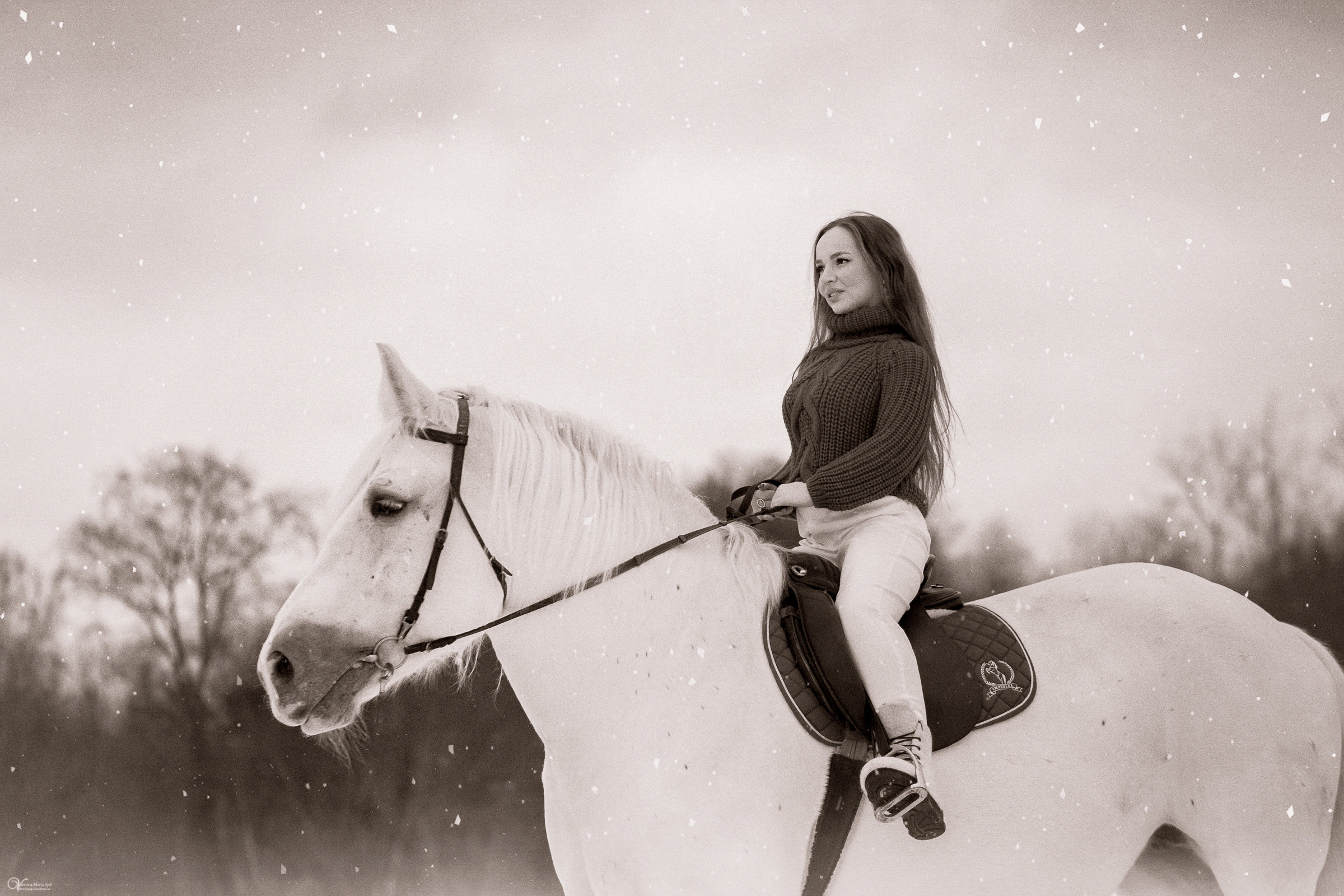 Полина и Киприда_Синее. Фотограф женский и мужской портрет Санкт-Петербург